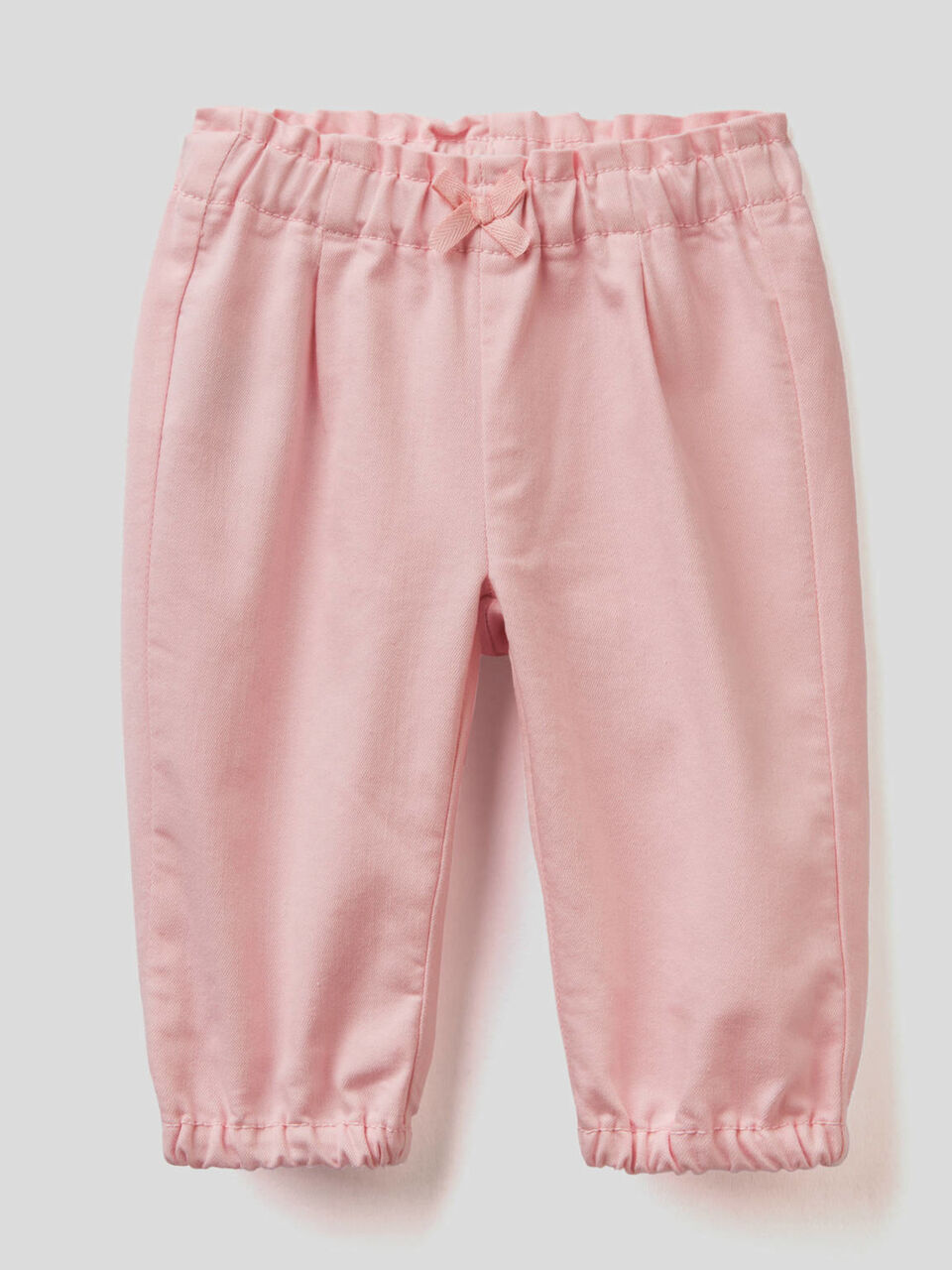 Trousers with ruffled waist image number 1