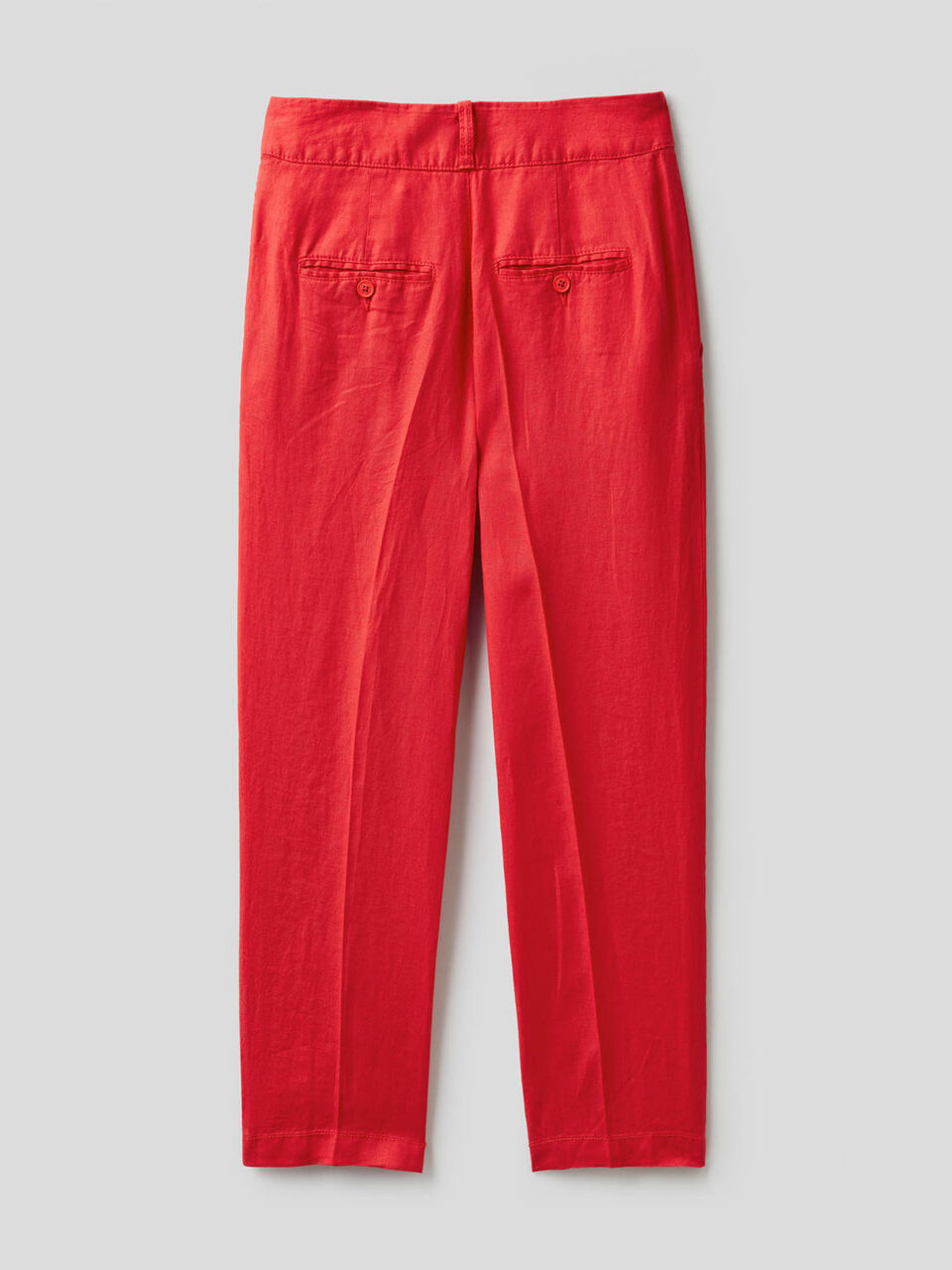 Pants in pure linen image number null