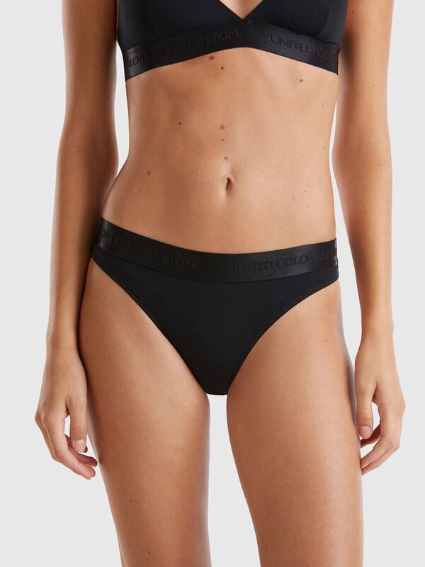 Underwear in stretch organic cotton Women