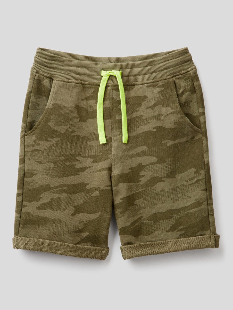 Bermudas in 100% cotton sweat image number 1