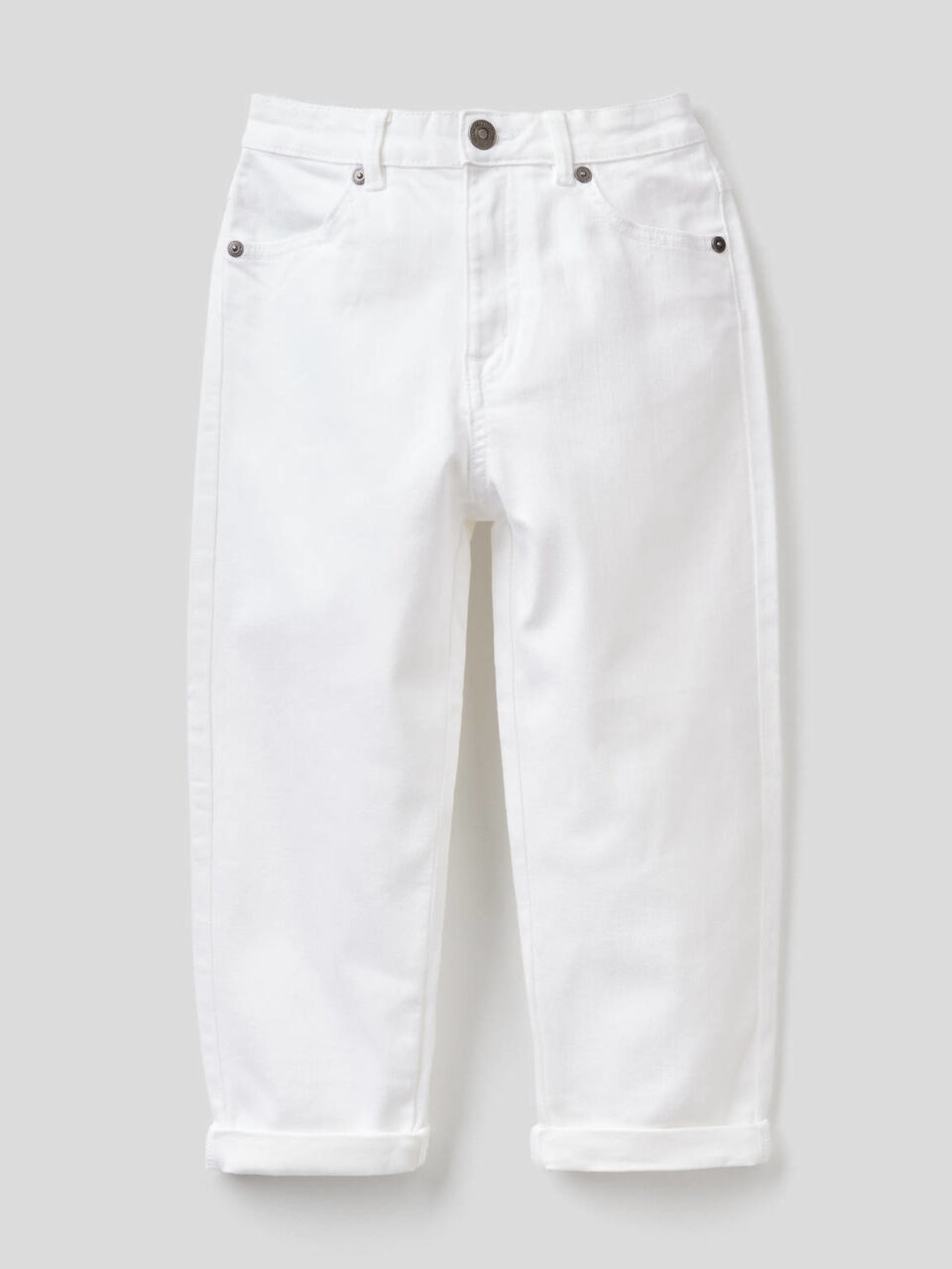 Trousers with elastic waist image number 1