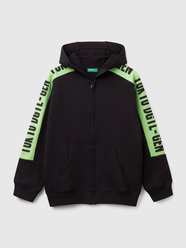 Oversized fit sweatshirt with bands Junior Boy