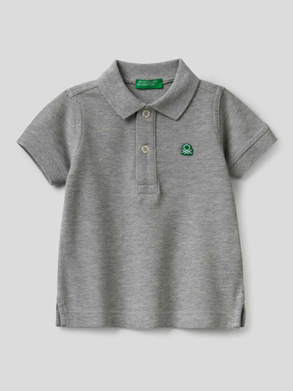 Polo in pure cotton pique image number 1