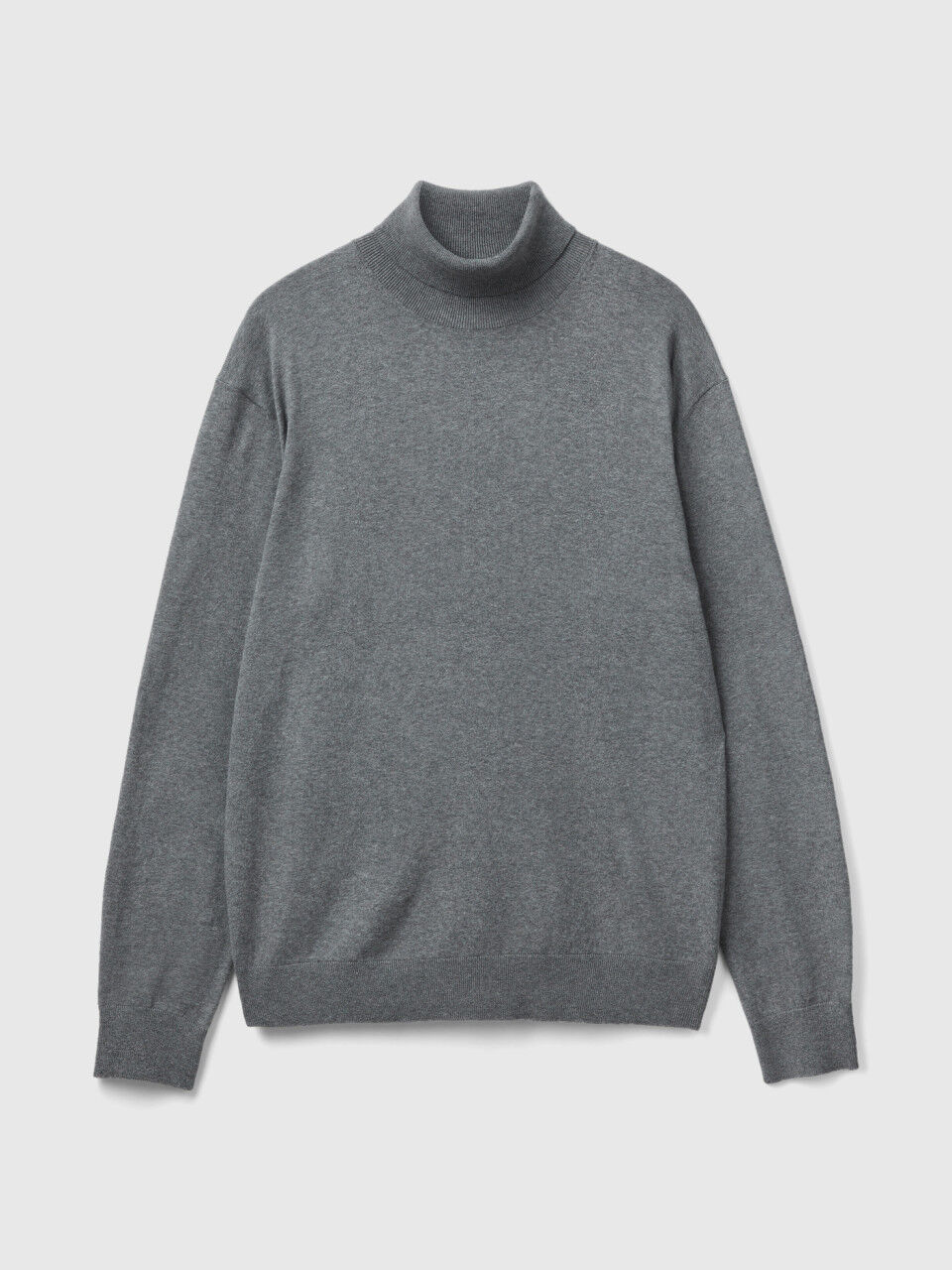Men's white hot sale cotton turtleneck