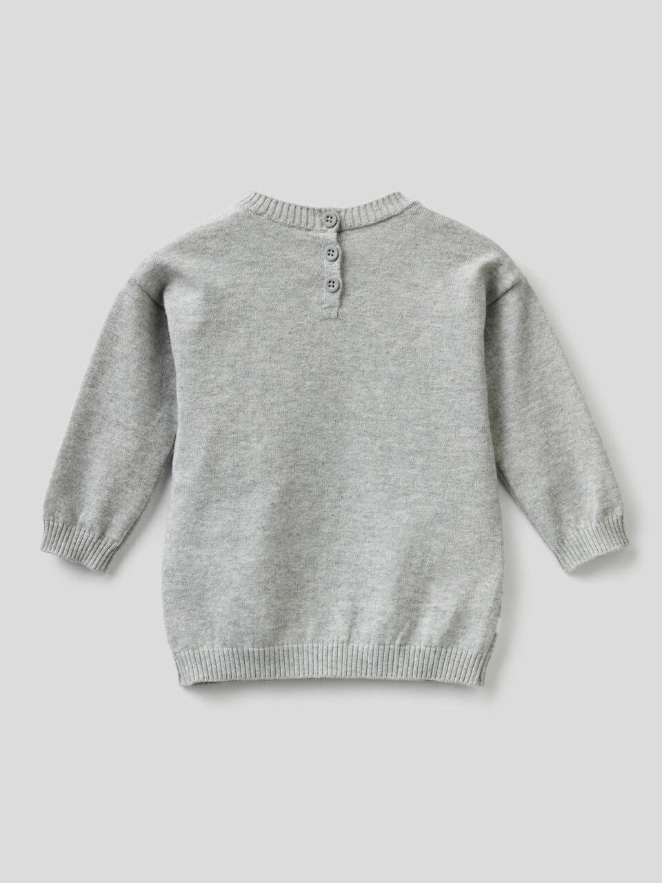 Sweater with inlaid design image number 2