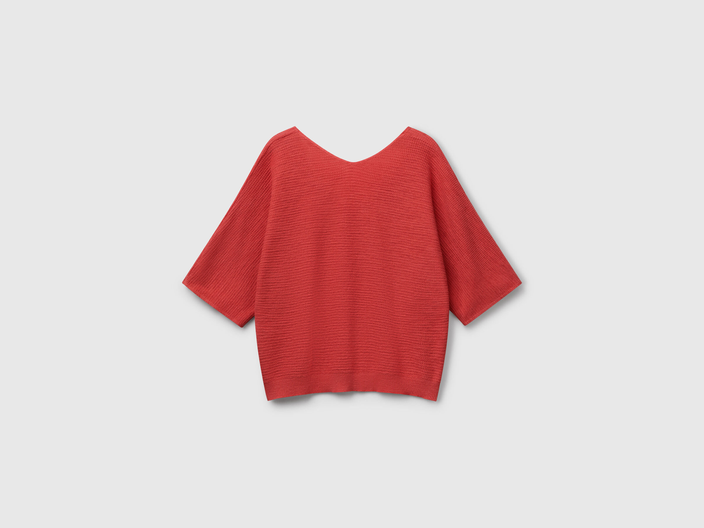 V NECK SWEATER H/S Women image number 4