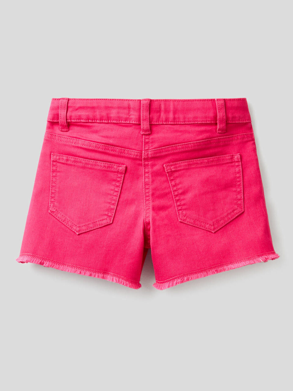 Shorts in stretch cotton blend image number 2
