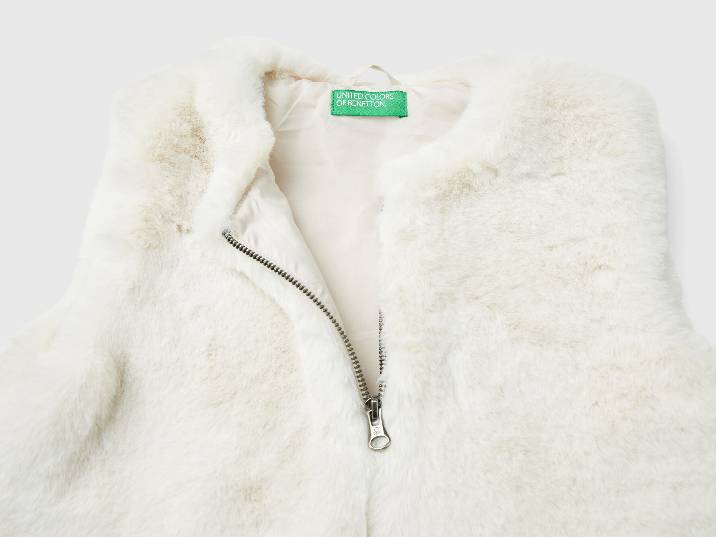 Faux fur vest