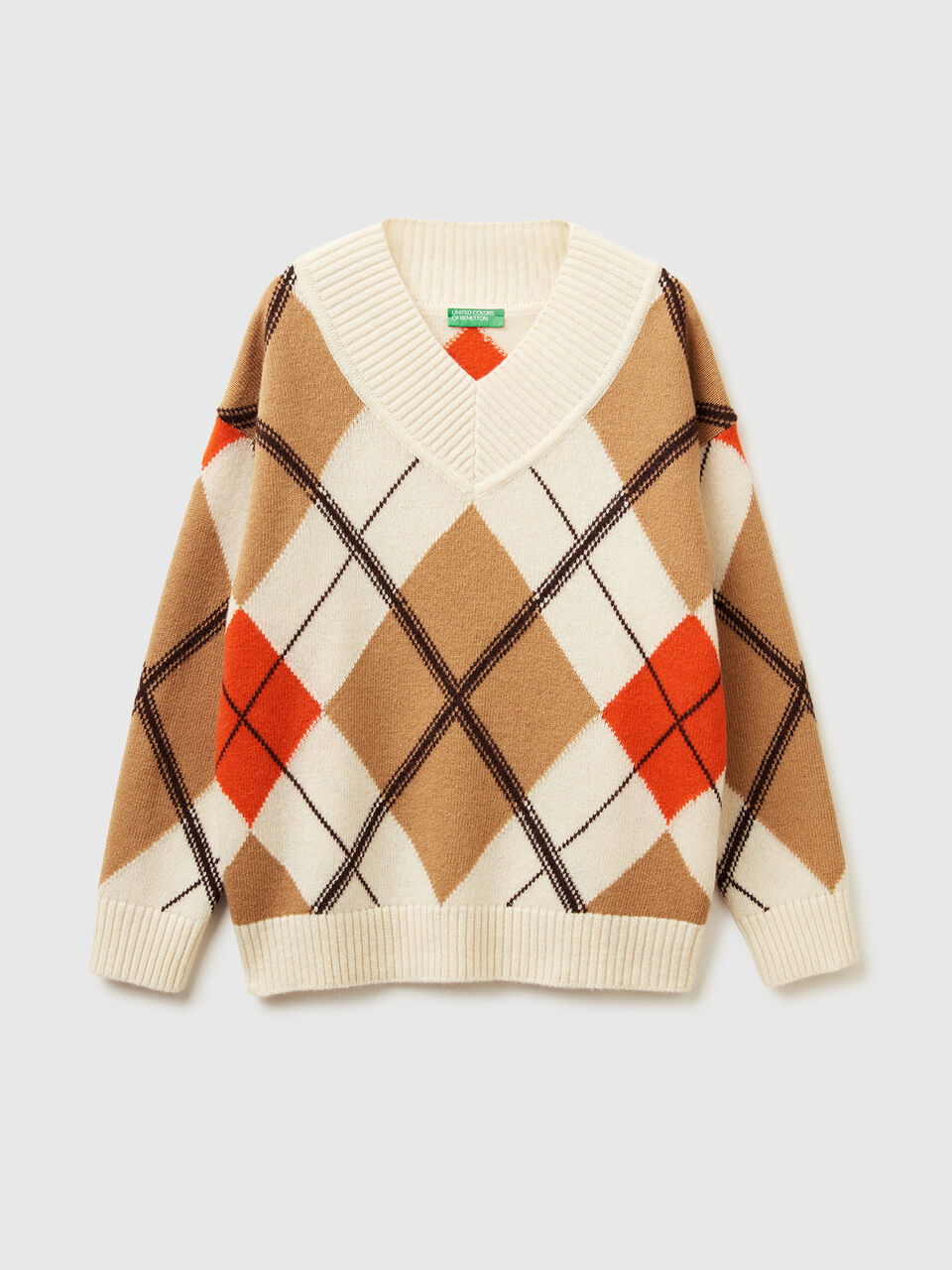 V NECK SWEATER L/S Women image number 1