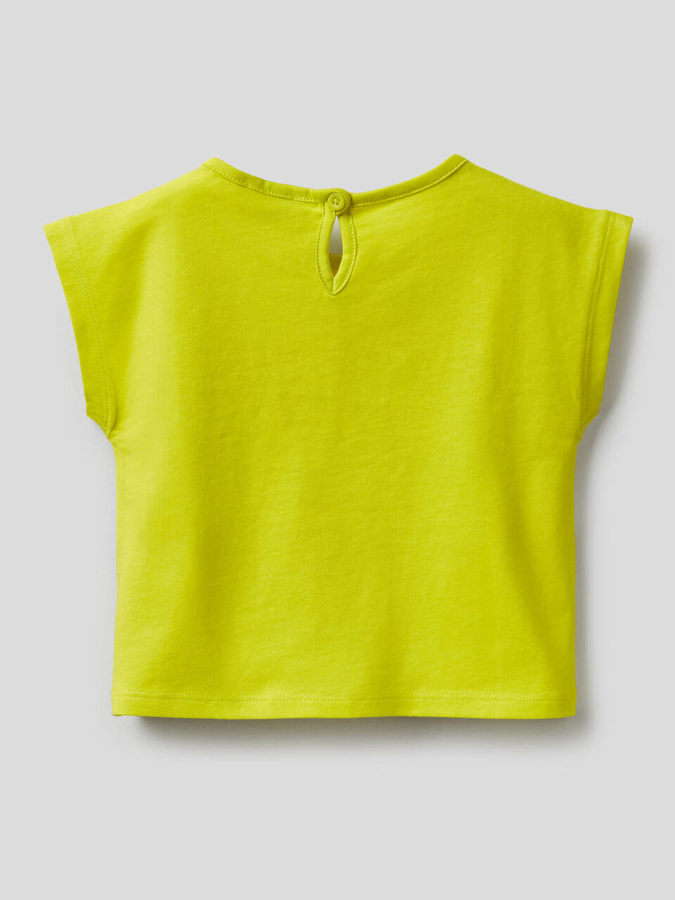 Striped t-shirt with print image number 2