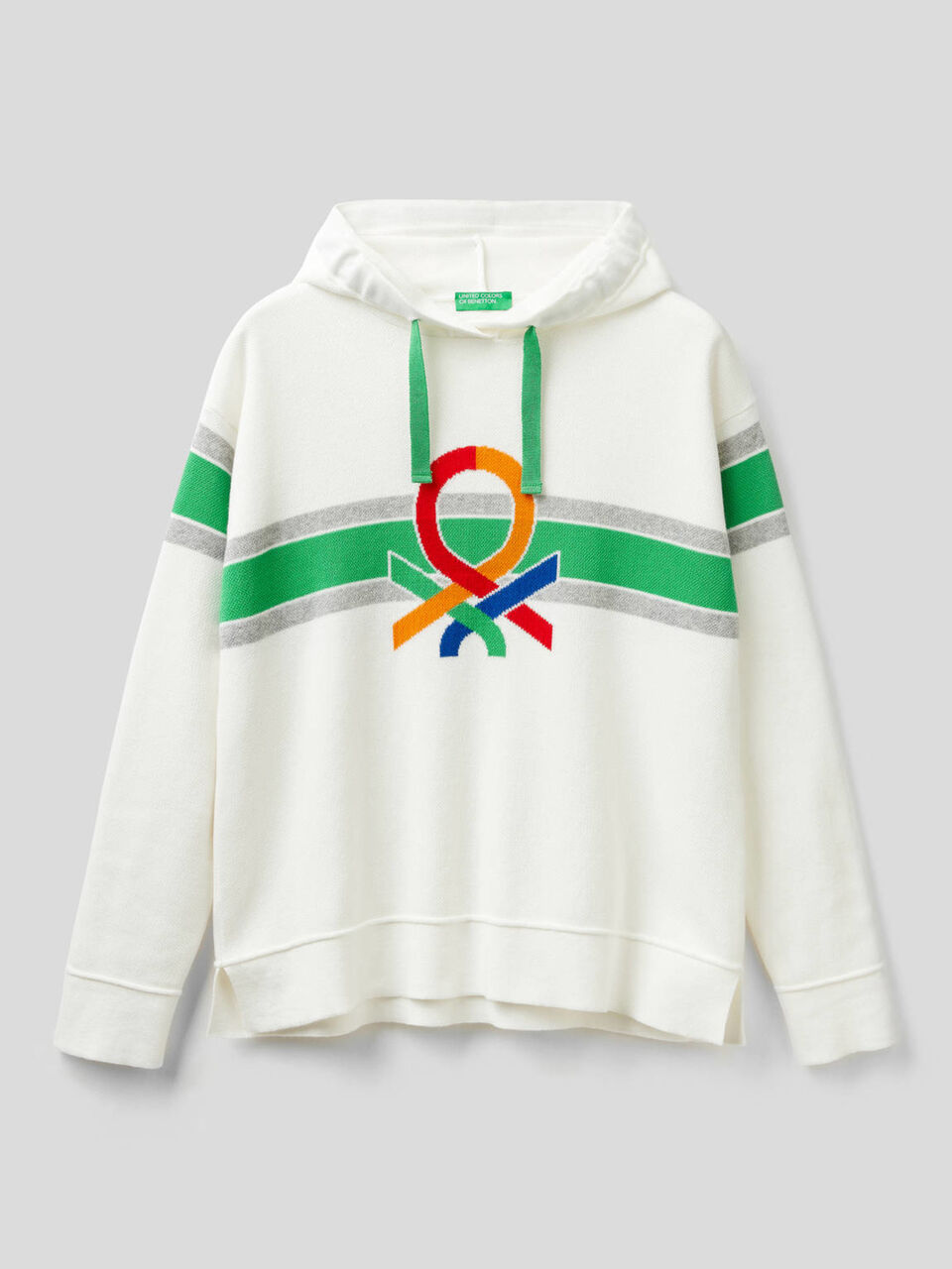 Tricot cotton sweater in cotton tricot image number 1