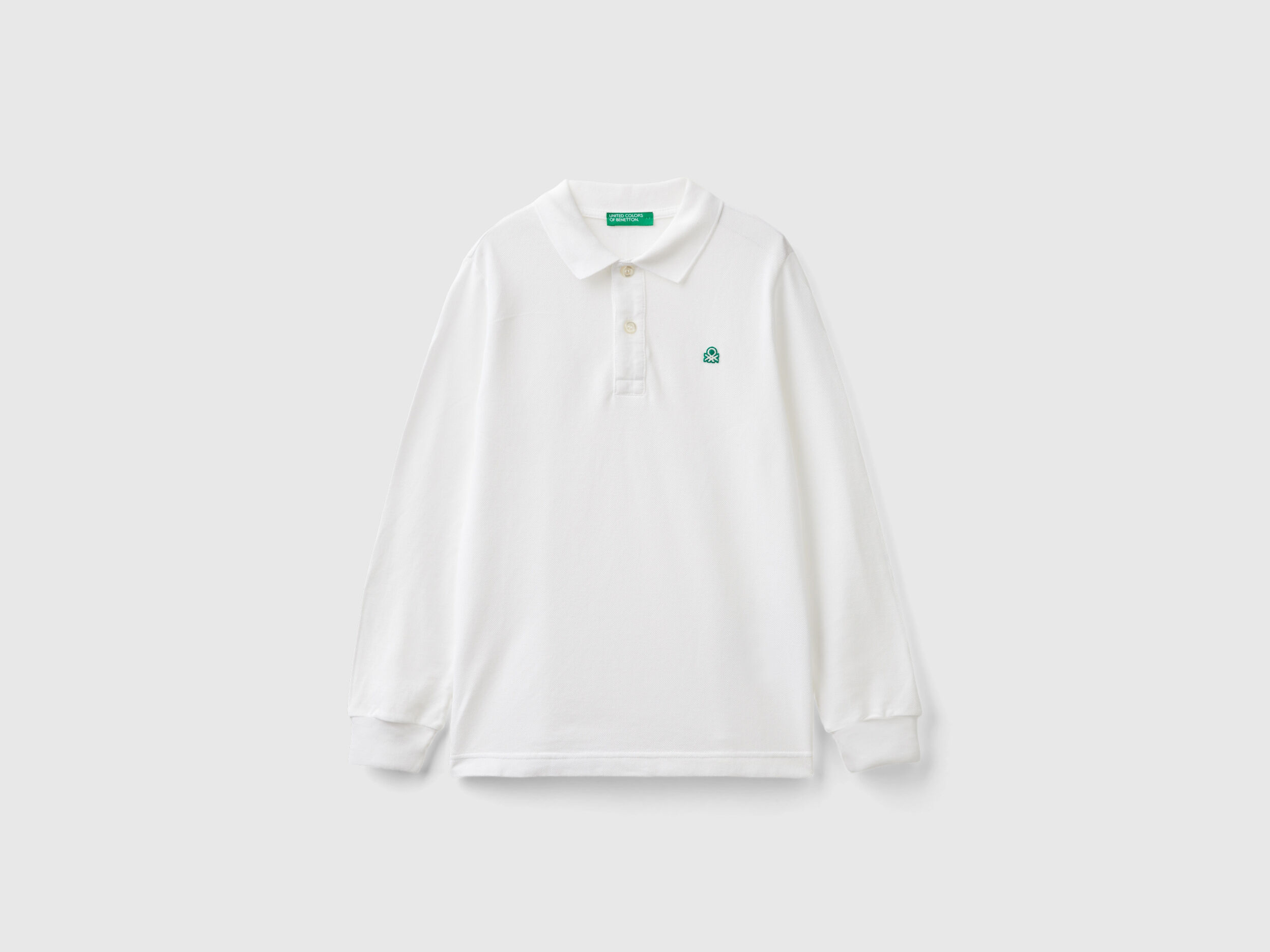 Childrens long sleeve white polo shirts cheap