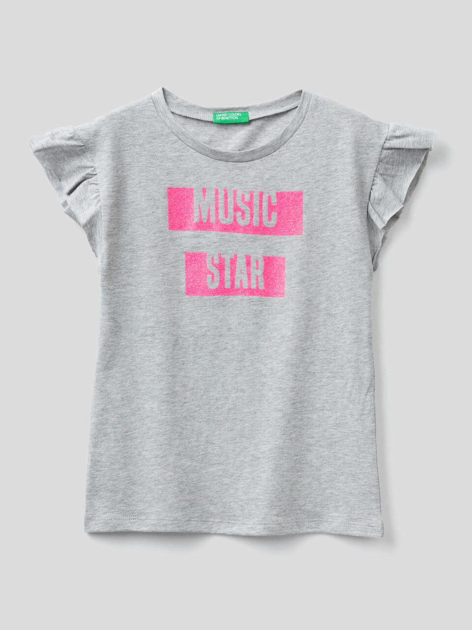 T-shirt with cap sleeves image number 1