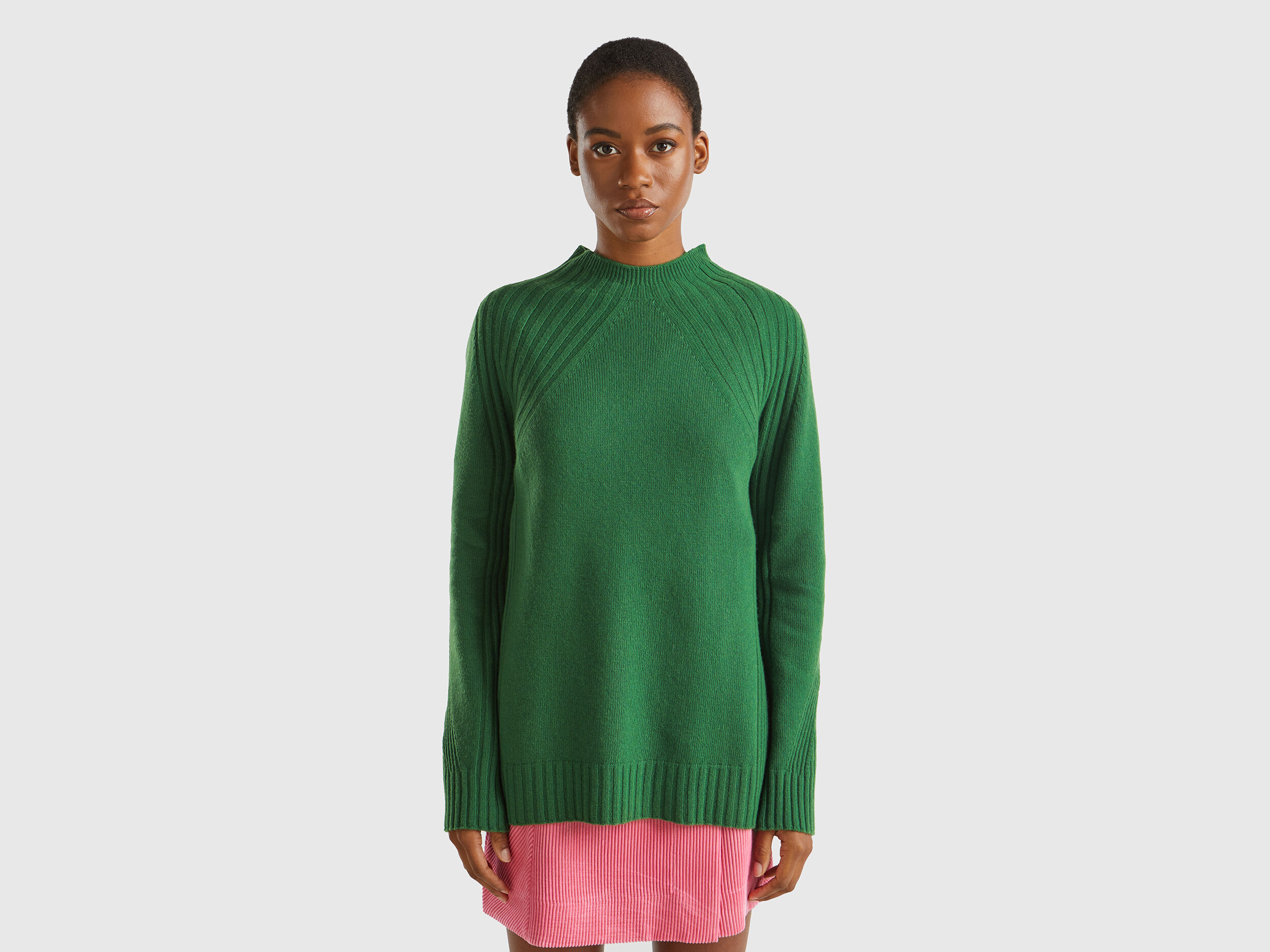 Women s High Neck Sweaters New Collection 2024 Benetton