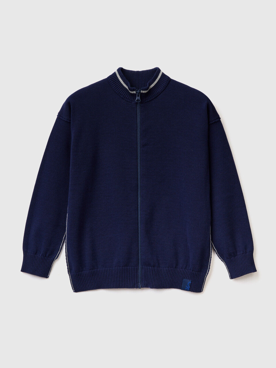 Boys zip up hot sale cardigan