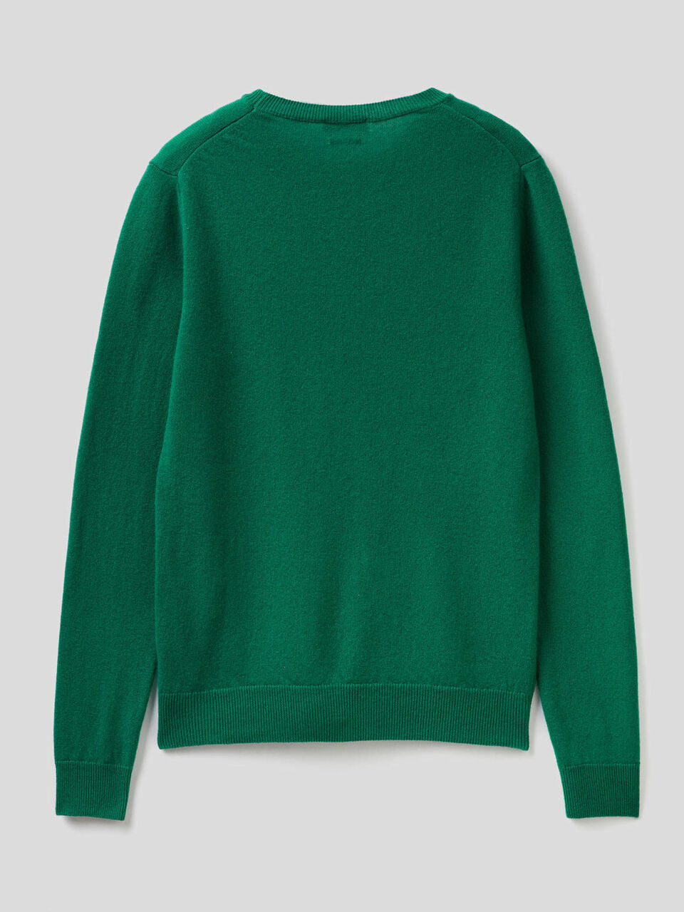 Crew neck sweater in pure virgin wool image number 2