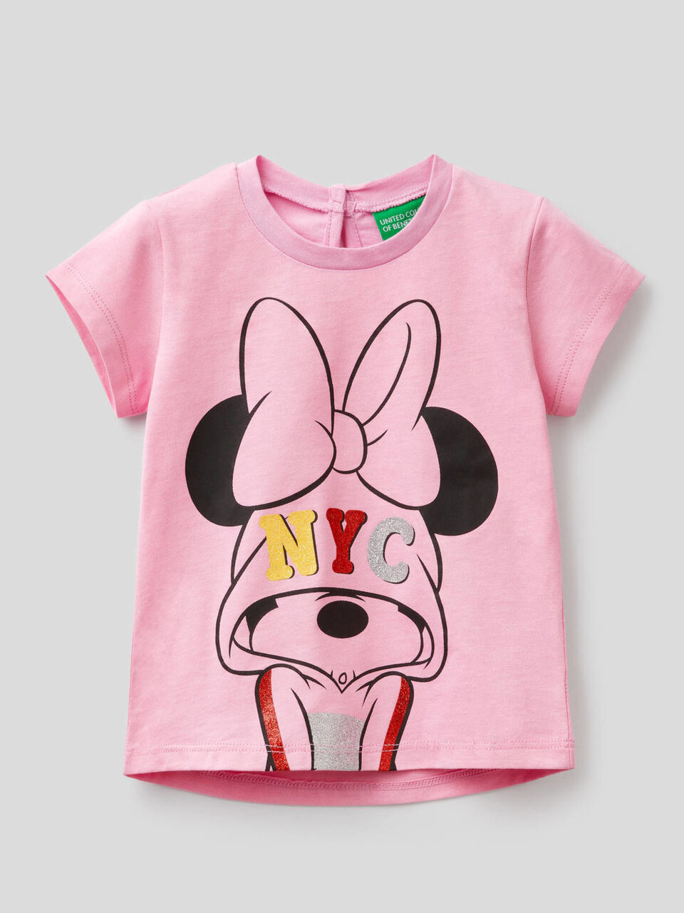 Cotton t-shirt with Minnie Mouse print image number 1
