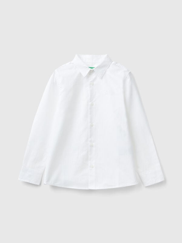 Classic shirt in pure cotton Junior Boy