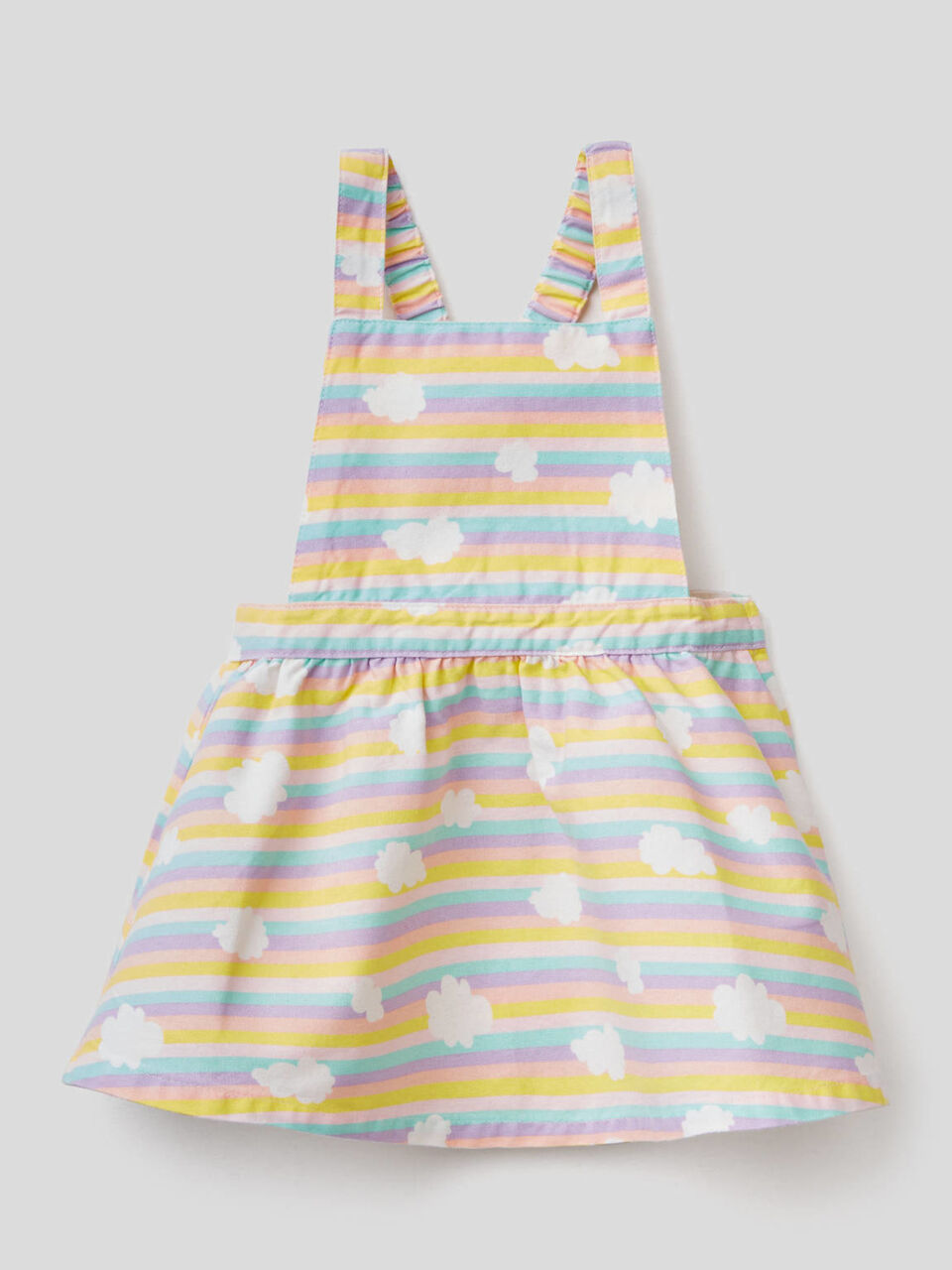 Overall skirt in pure cotton image number 1
