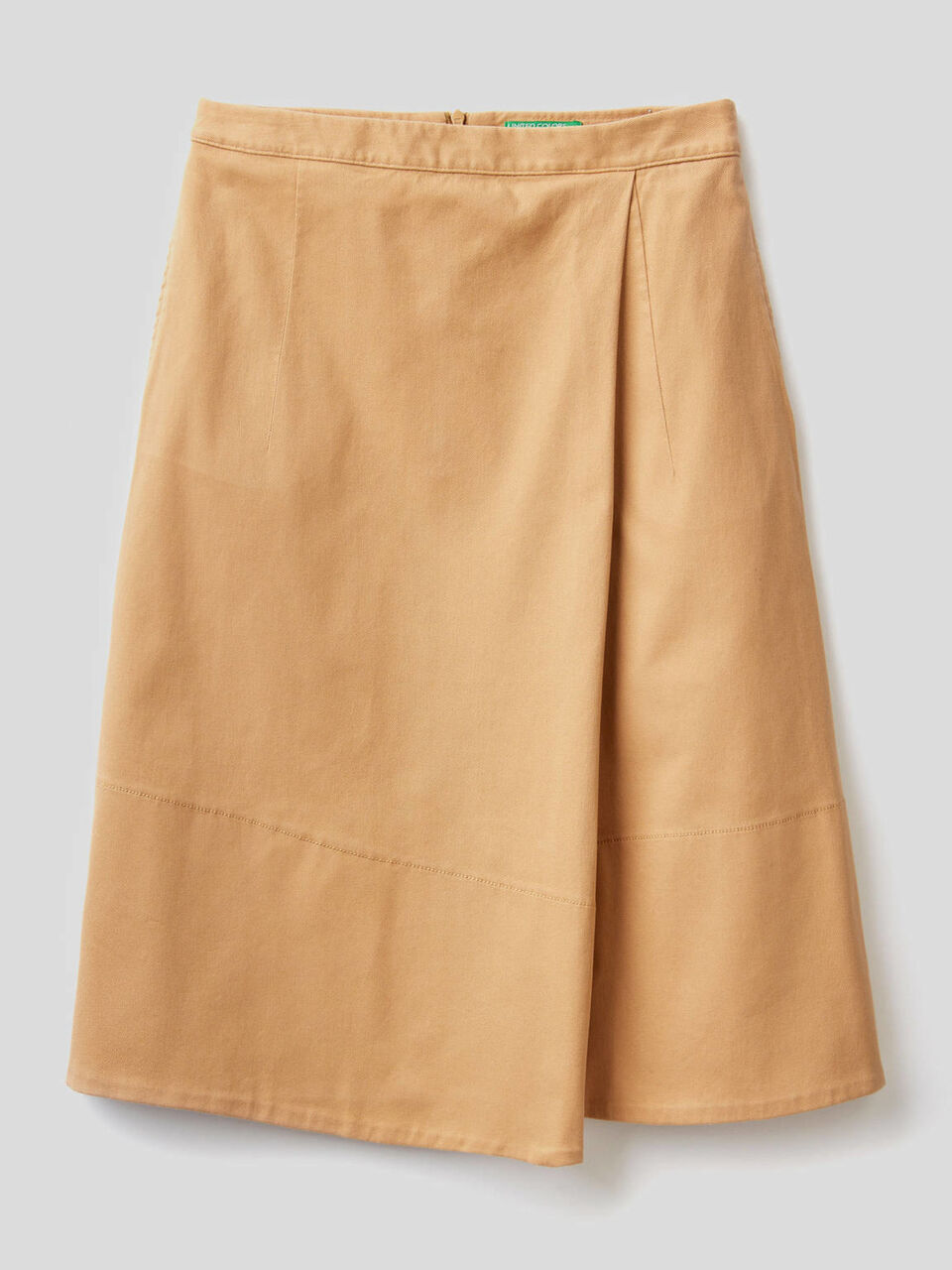 Skirt with asymmetrical bottom image number 1
