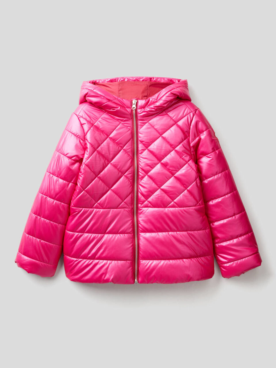 Padded jacket with hood image number 1