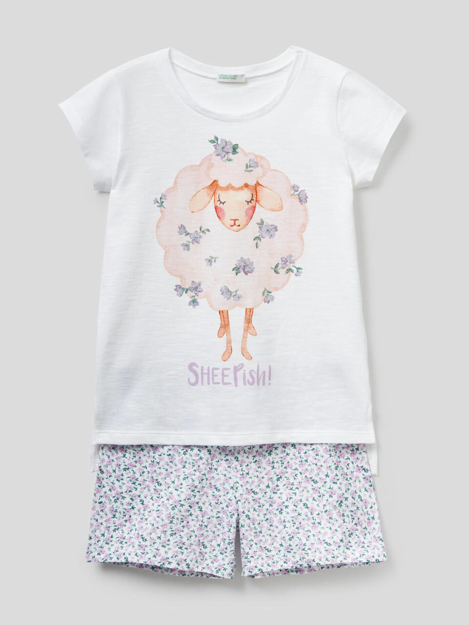 100% cotton short pyjamas image number 1