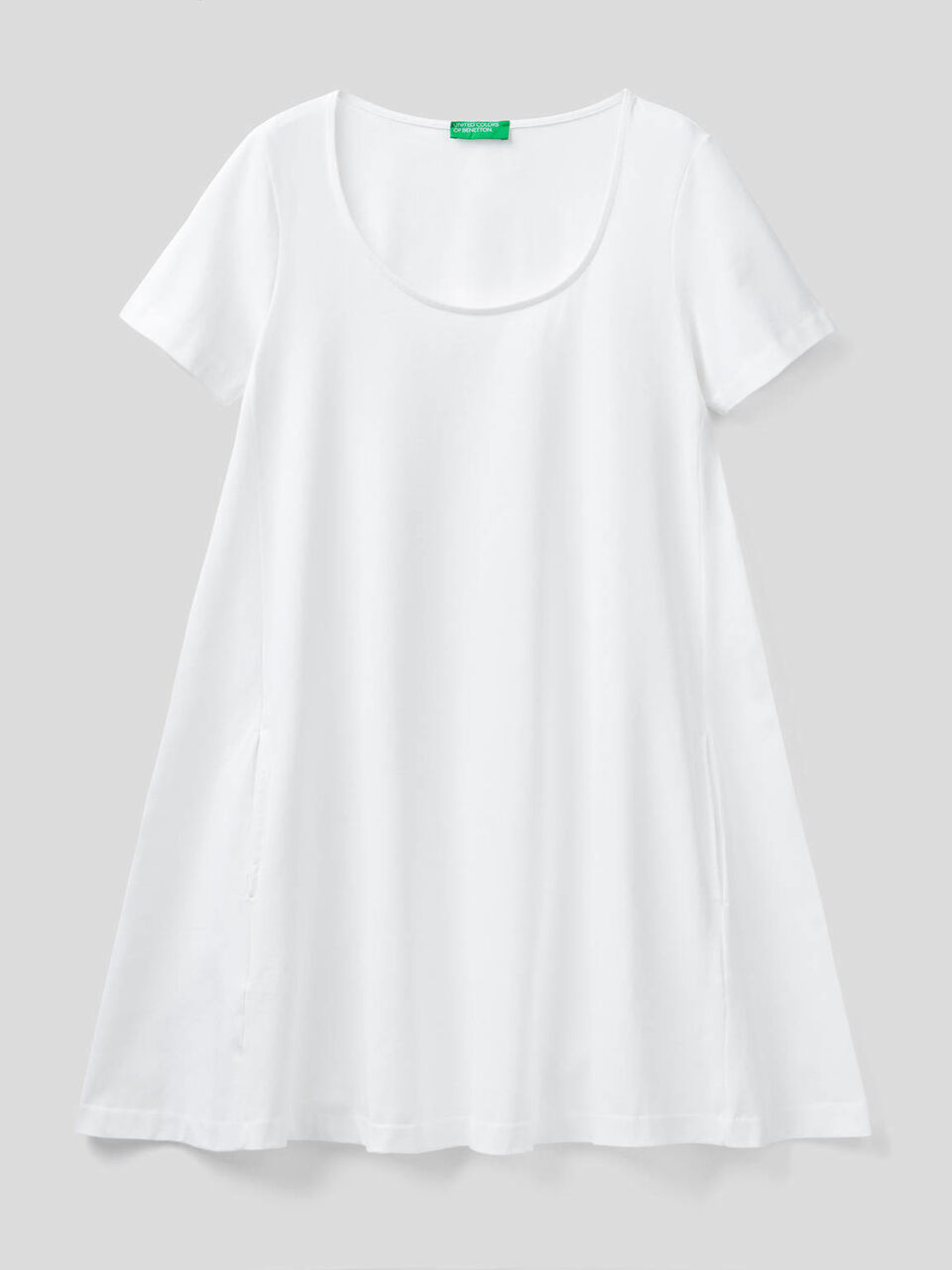 Stretch cotton dress image number 1