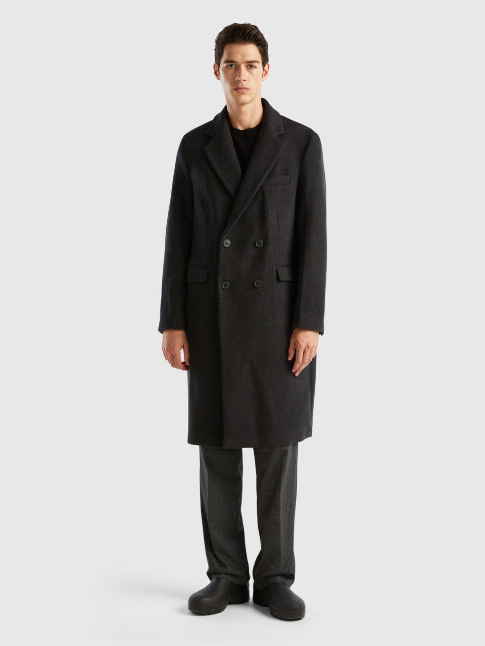 Mens top coats outlet full length