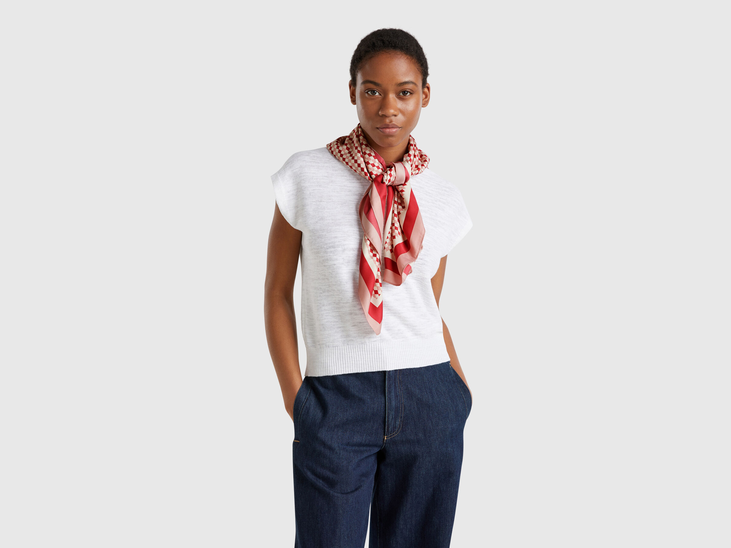 SQUARE SCARF Women image number 2