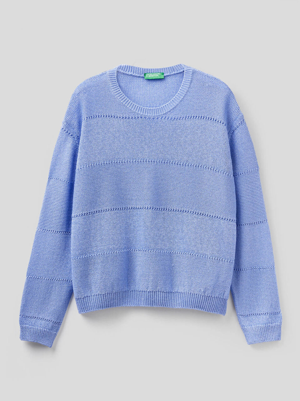 Sweater with lurex thread image number 1