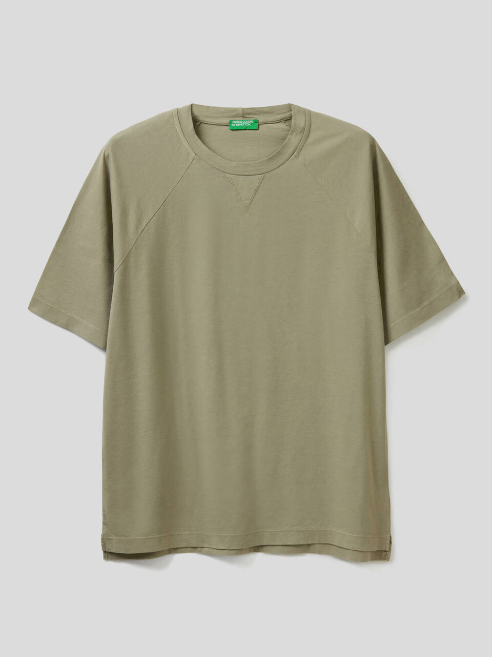 Raglan sleeve t-shirt in 100% cotton image number 1