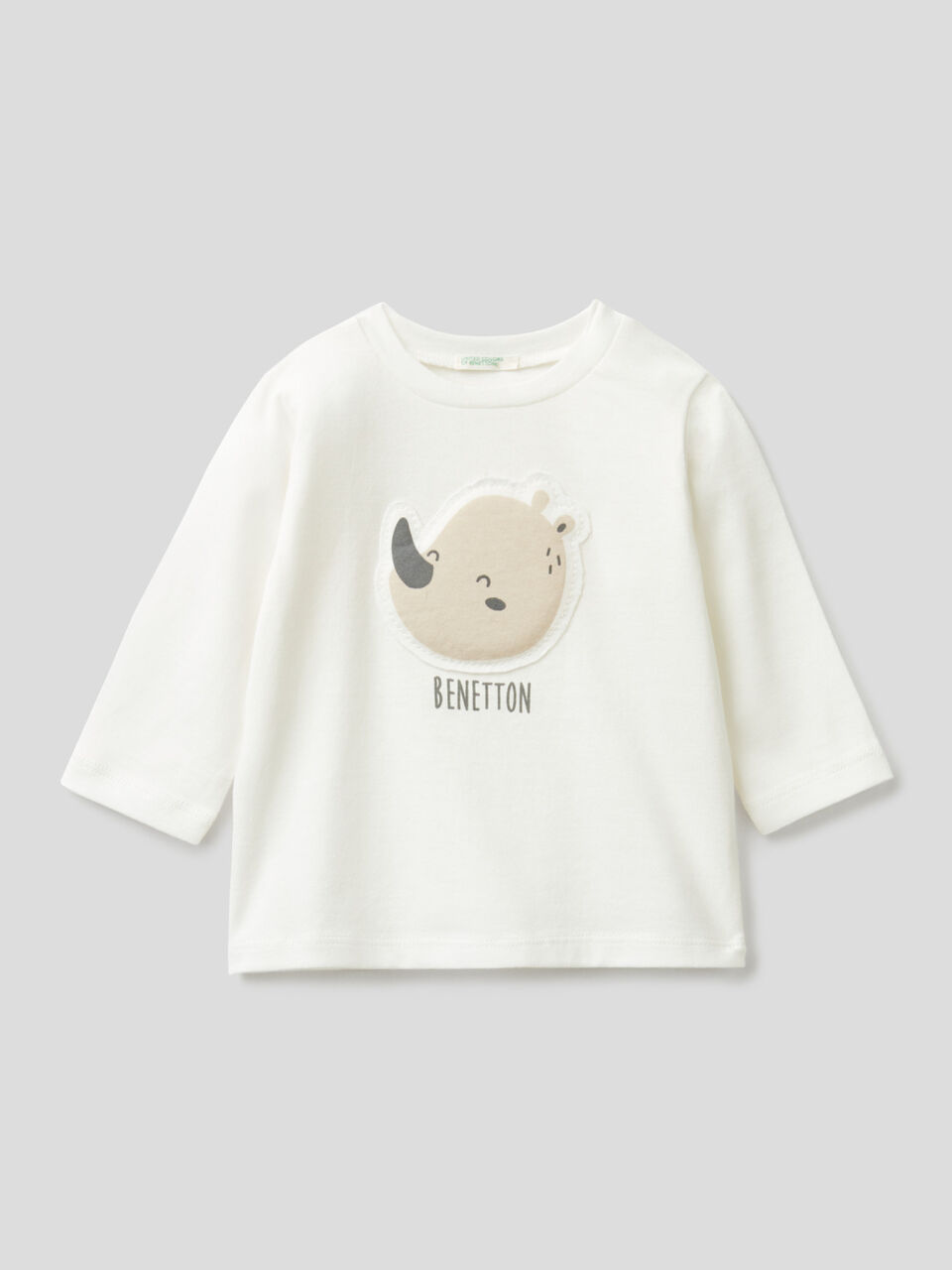 Long sleeve organic cotton t-shirt image number 1