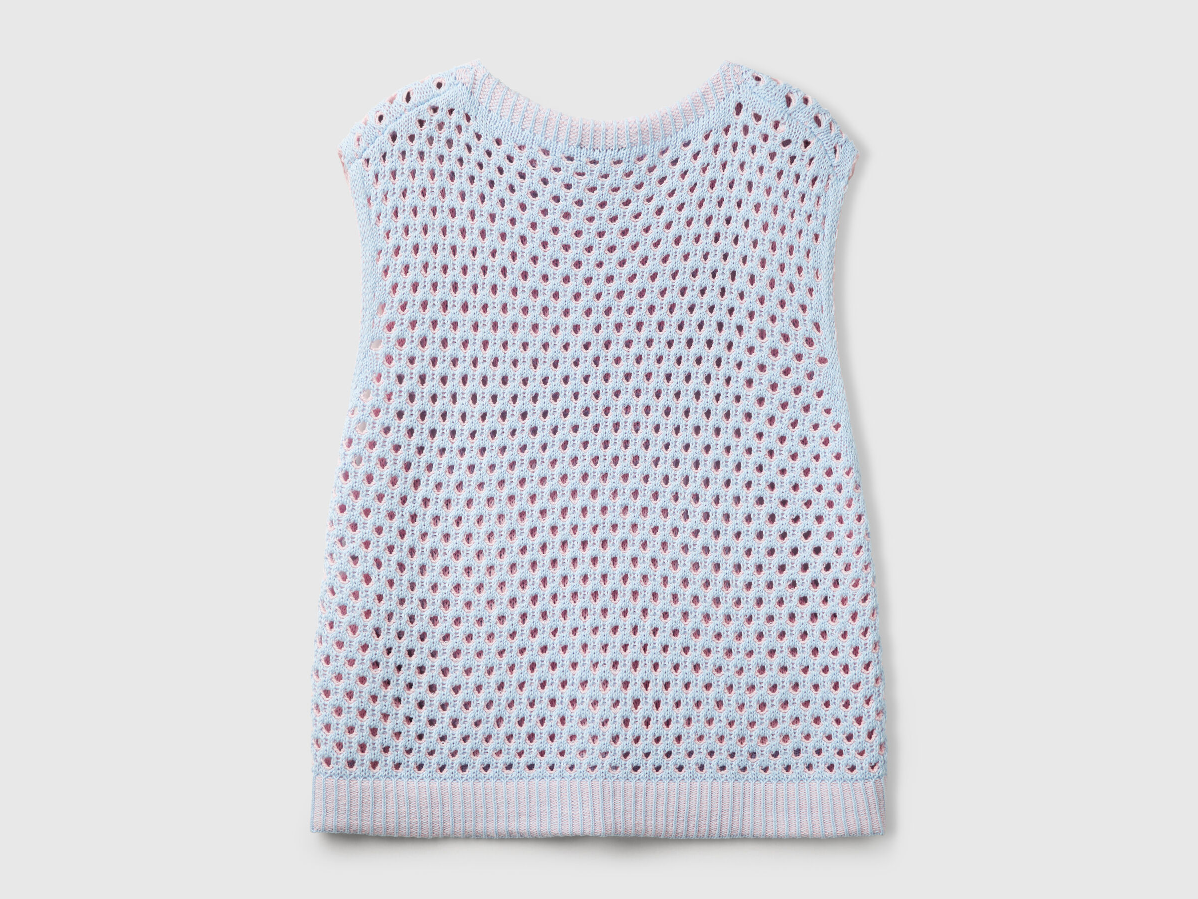 SLEEVELESS SWEATER Women image number 4