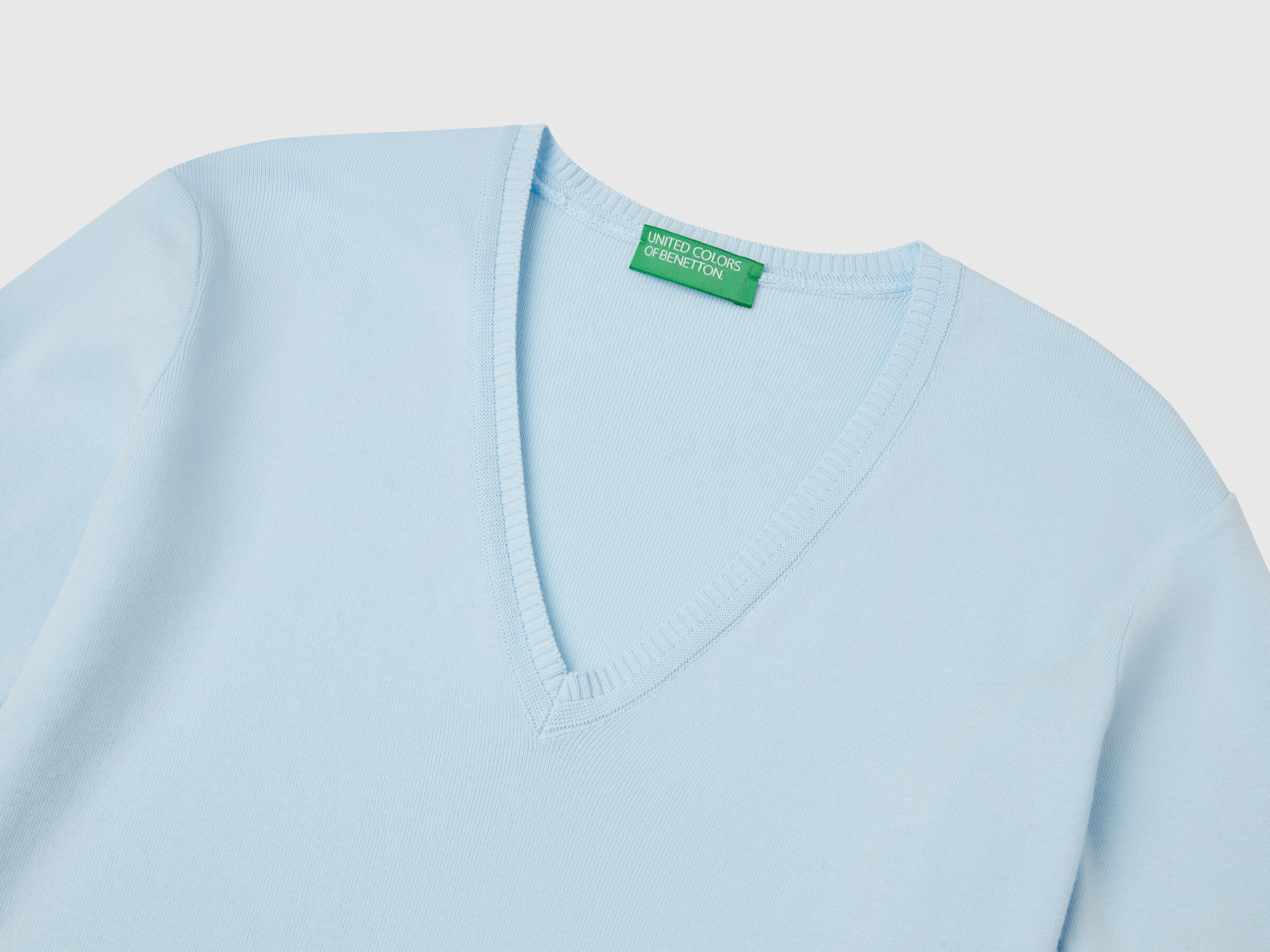 V NECK SWEATER L/S Women image number 5