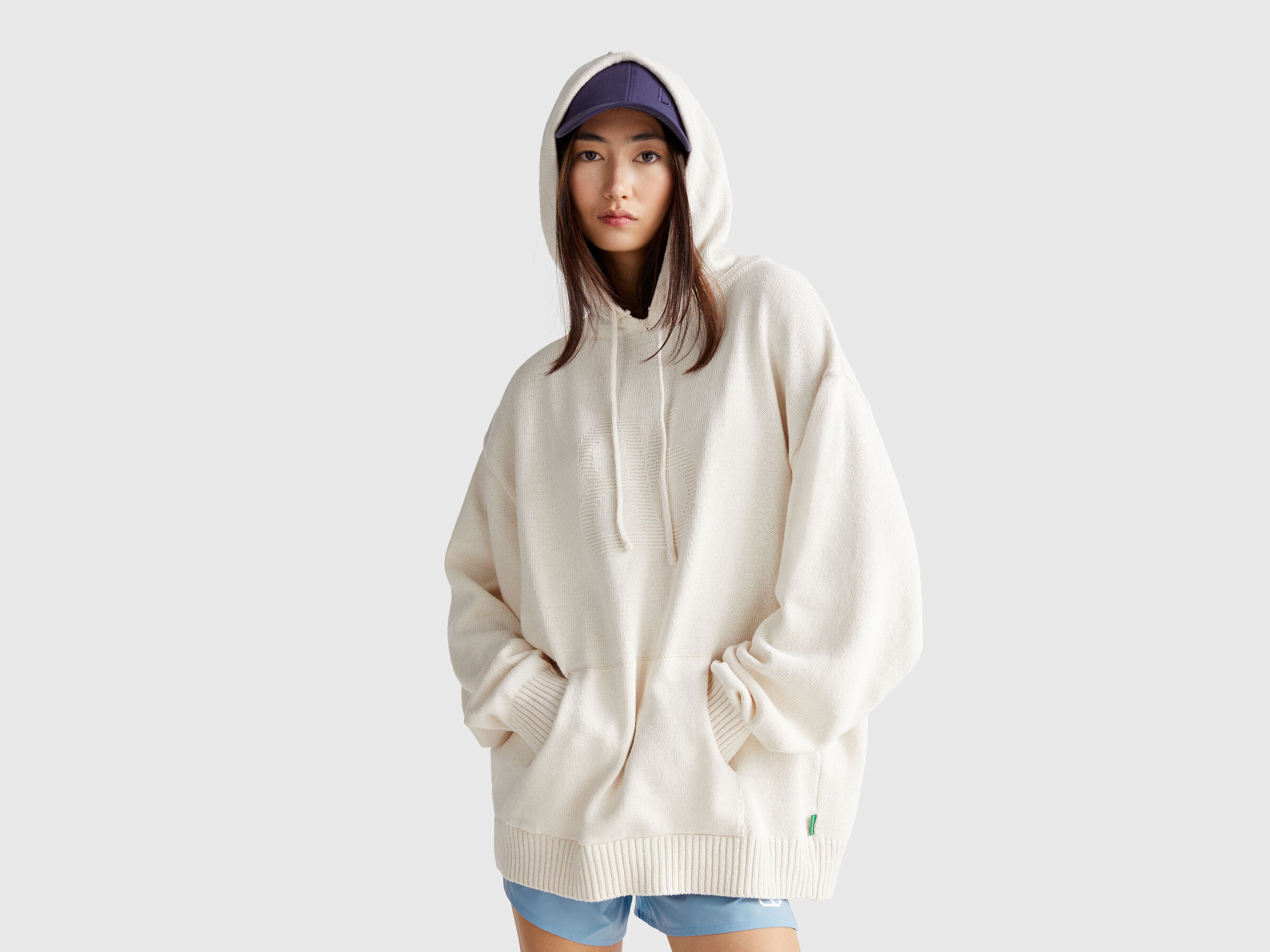 SWEATER W/HOOD Women image number 0