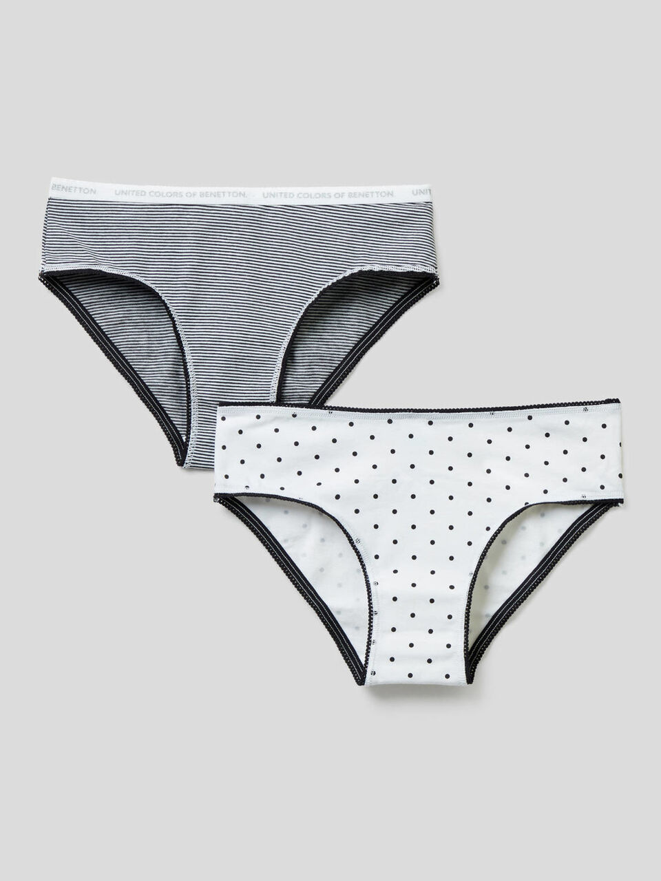 Two pairs of patterned underwear image number 1