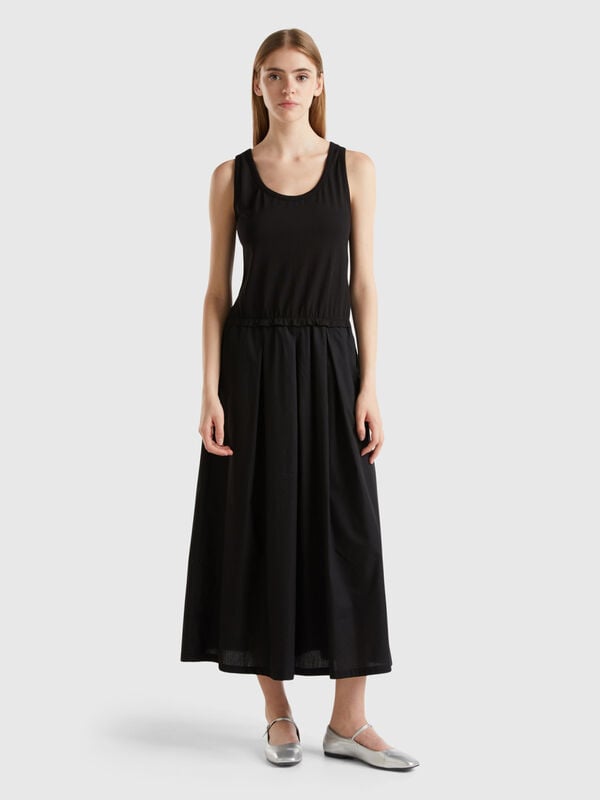 Cotton midi dress Women