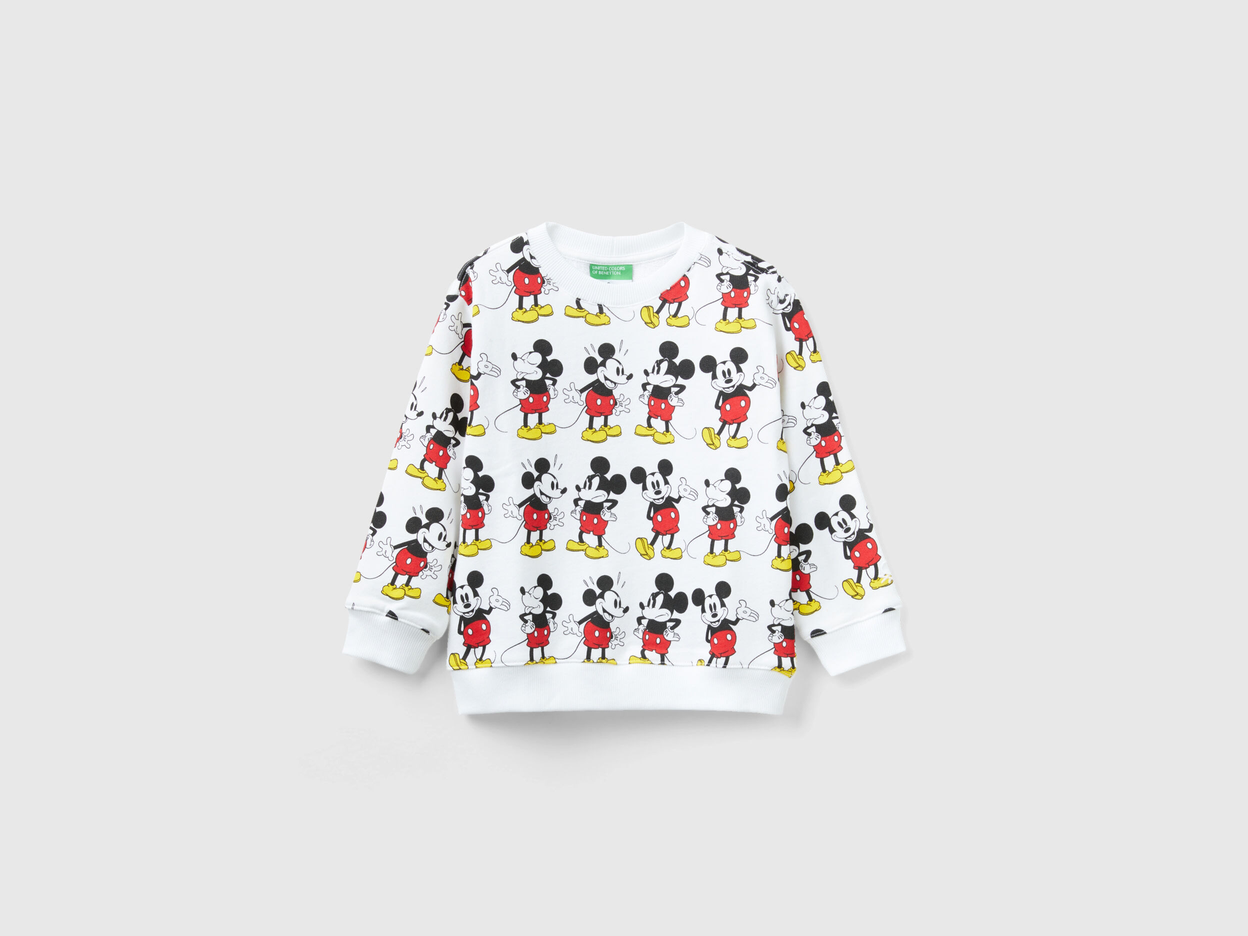 Mickey mouse white top hoodie