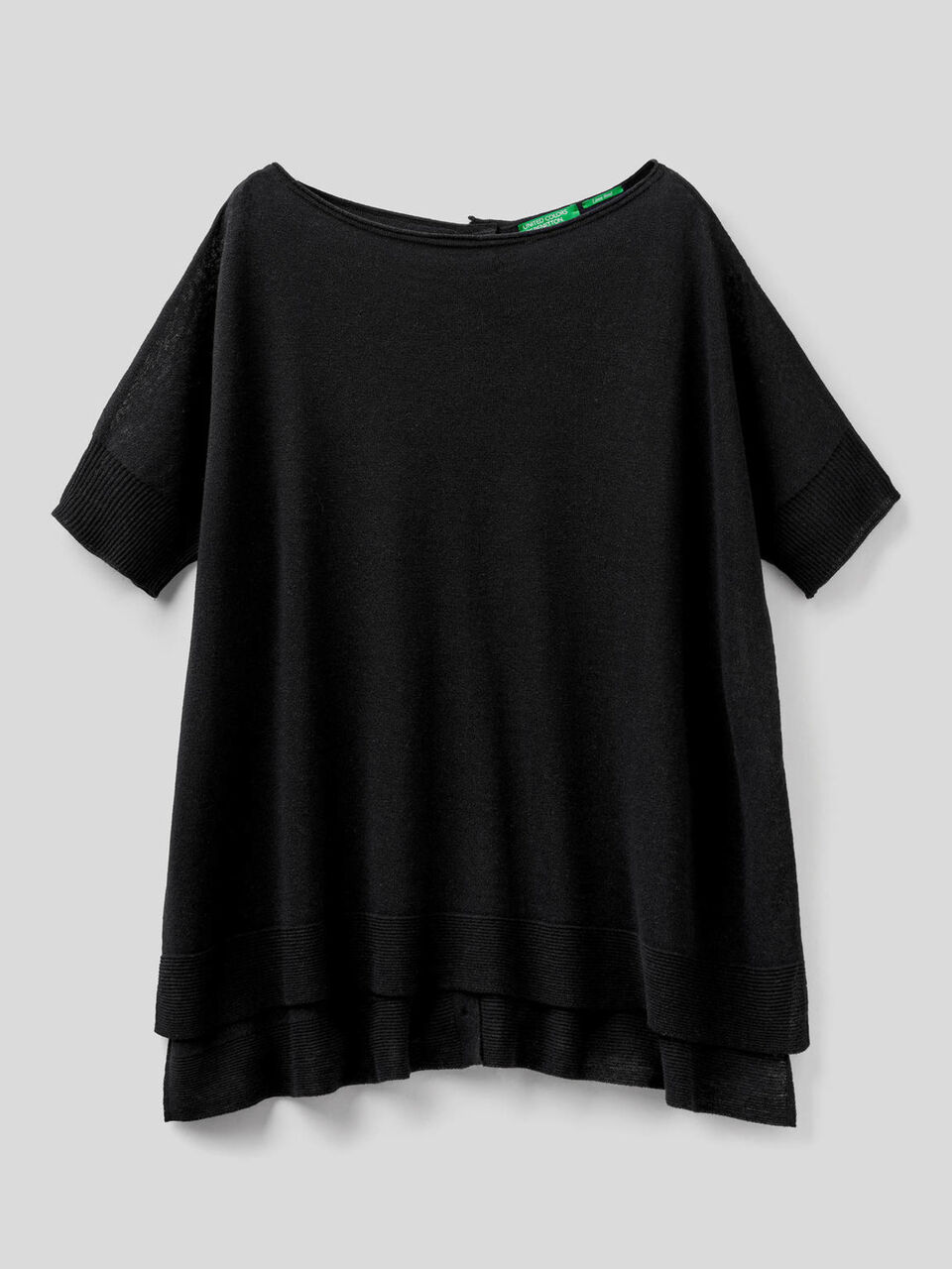 Oversized short sleeve sweater image number 1