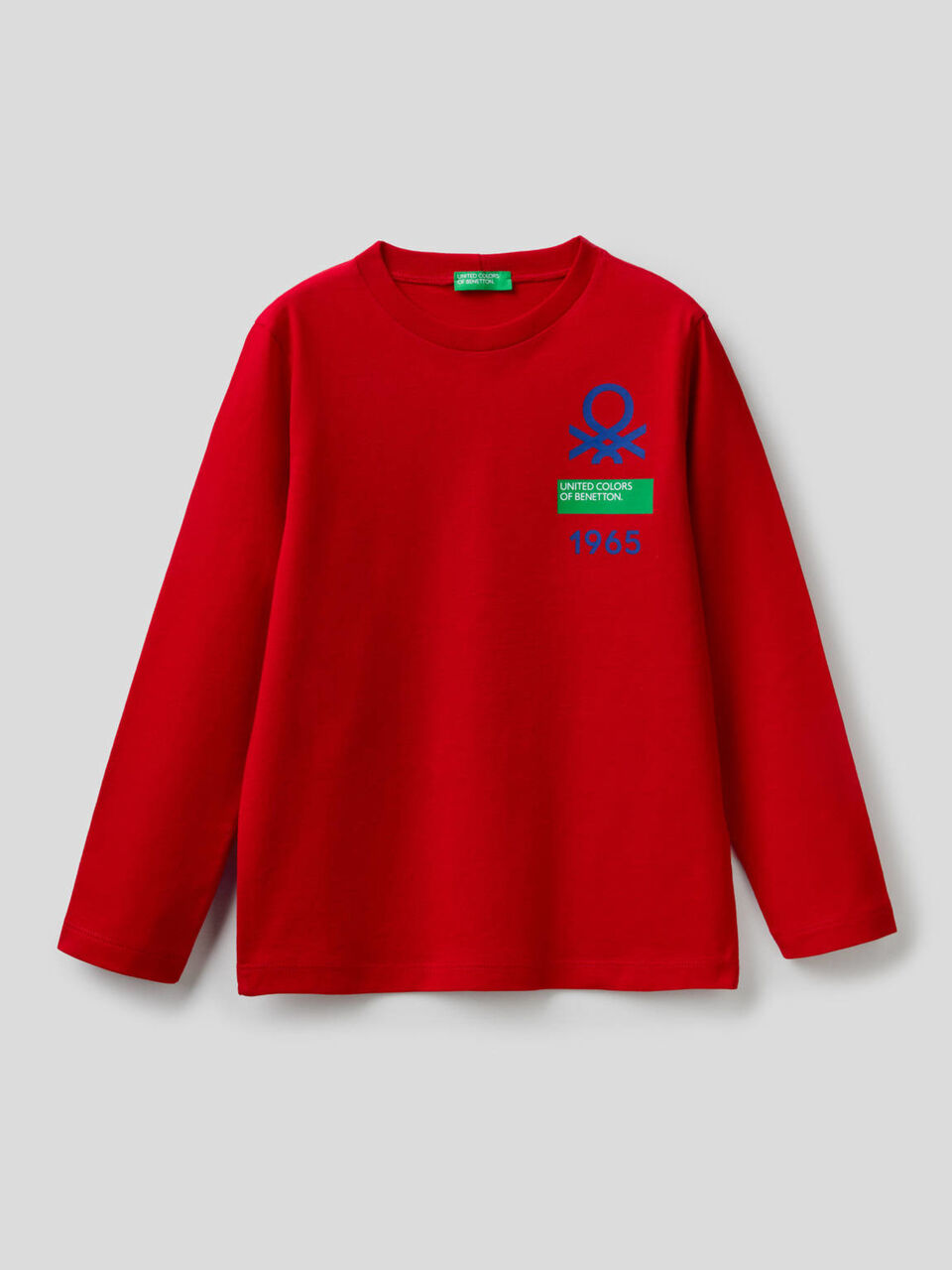 Long sleeve organic cotton t-shirt image number 1