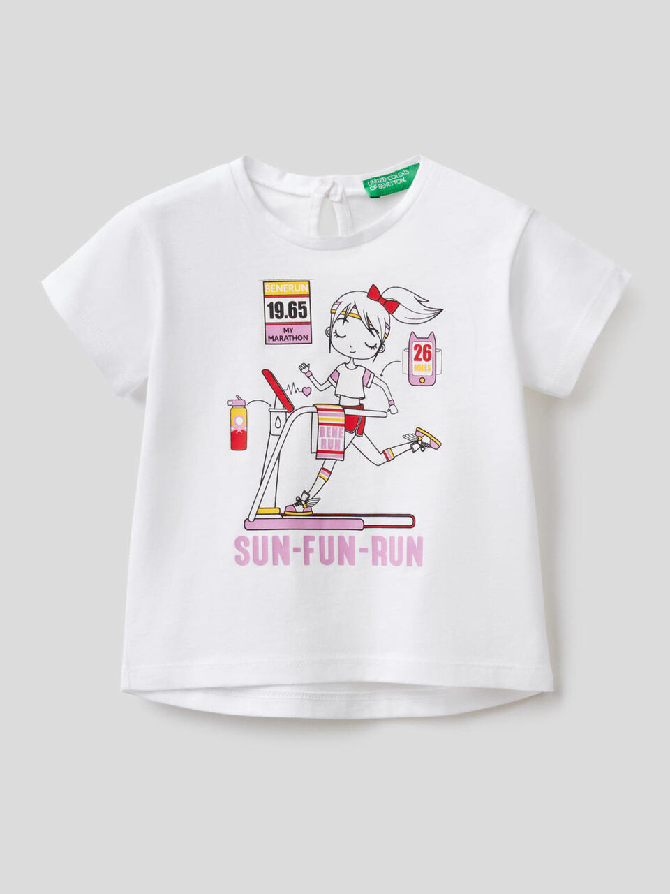 100% cotton t-shirt with print image number 1