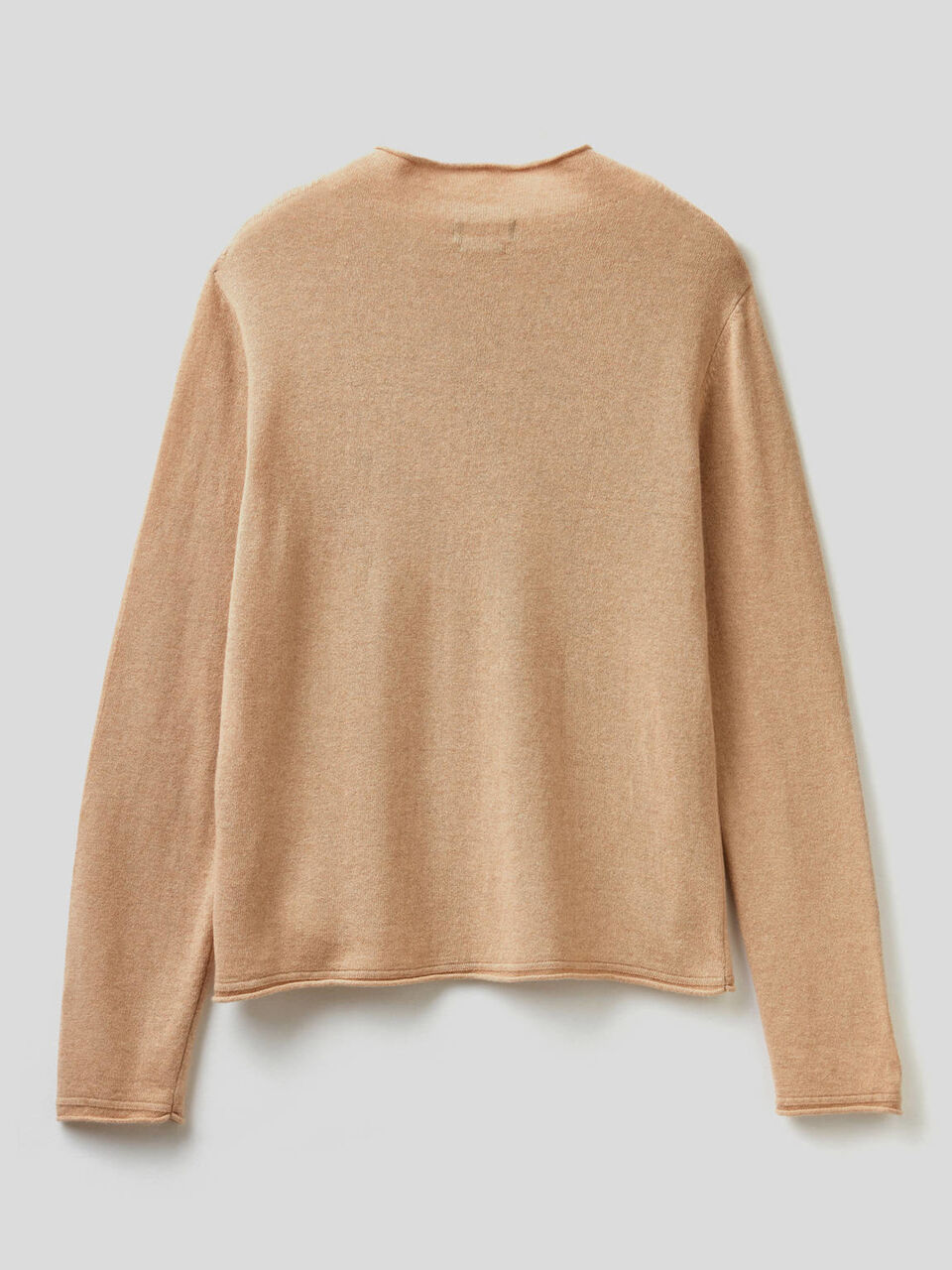 Solid colored turtleneck sweater image number 2
