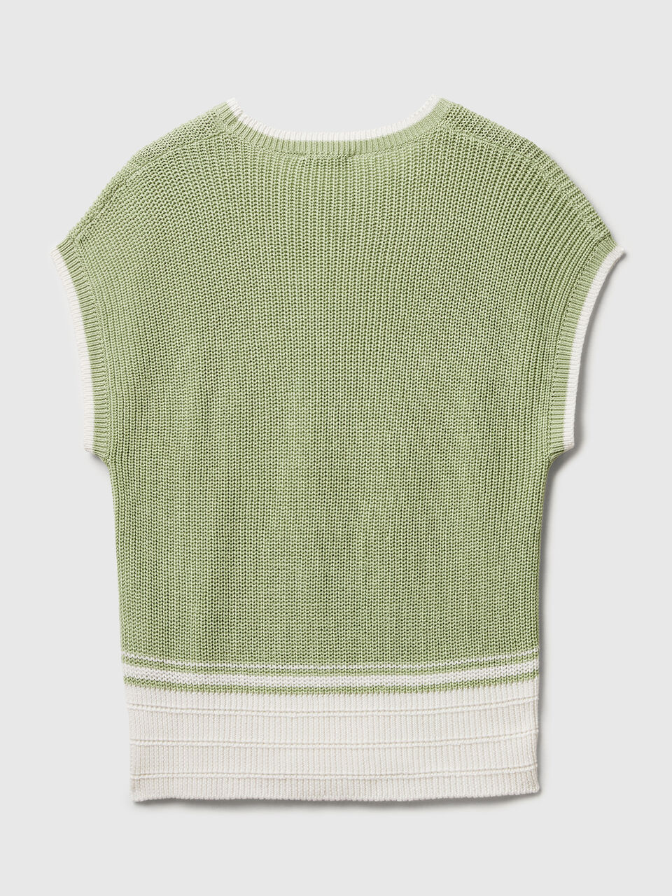 SLEEVELESS SWEATER Women image number 2
