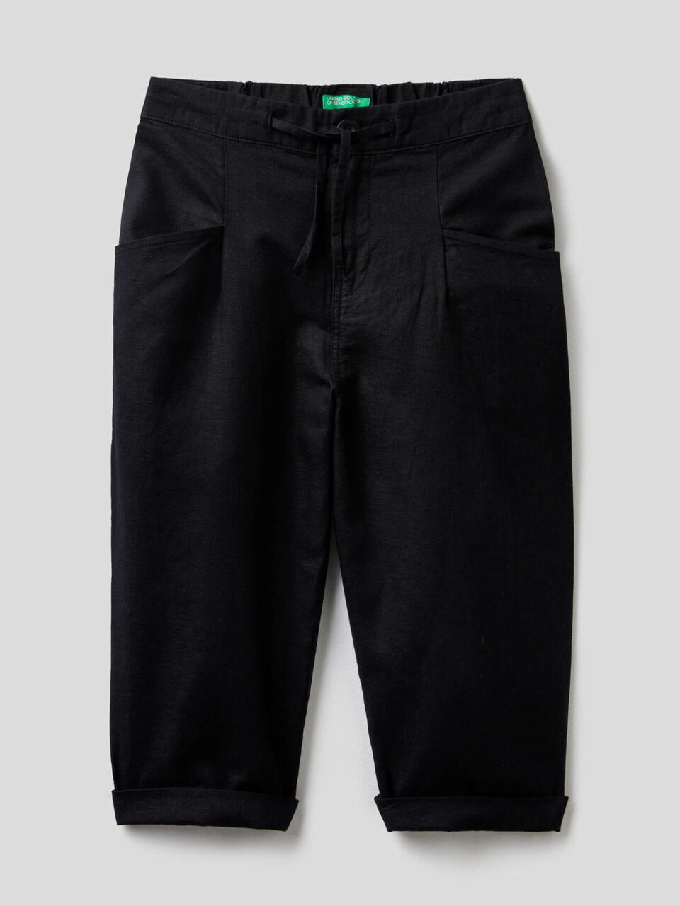 Pants in linen blend image number 1