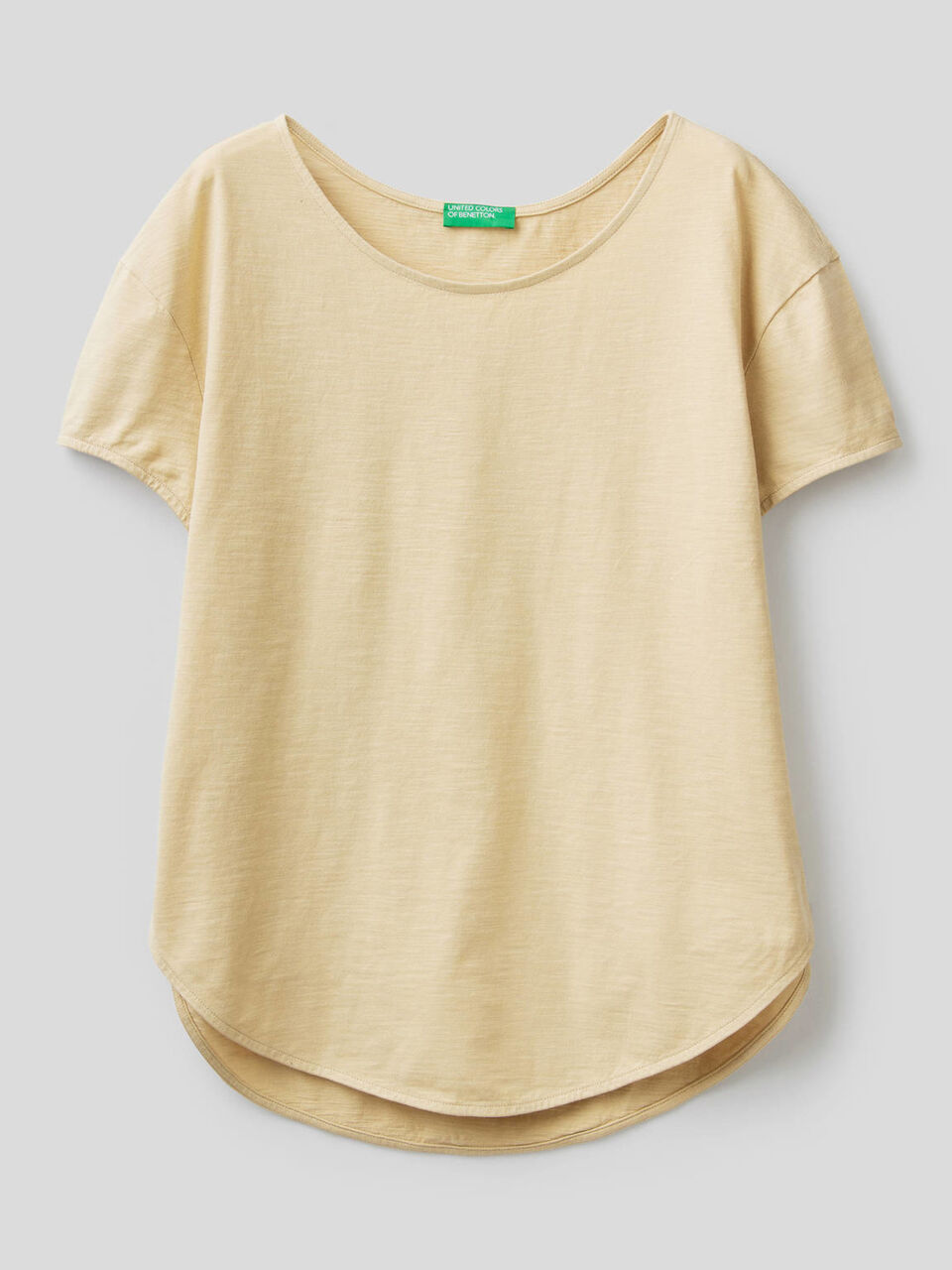 Oversized t-shirt in pure cotton image number 1
