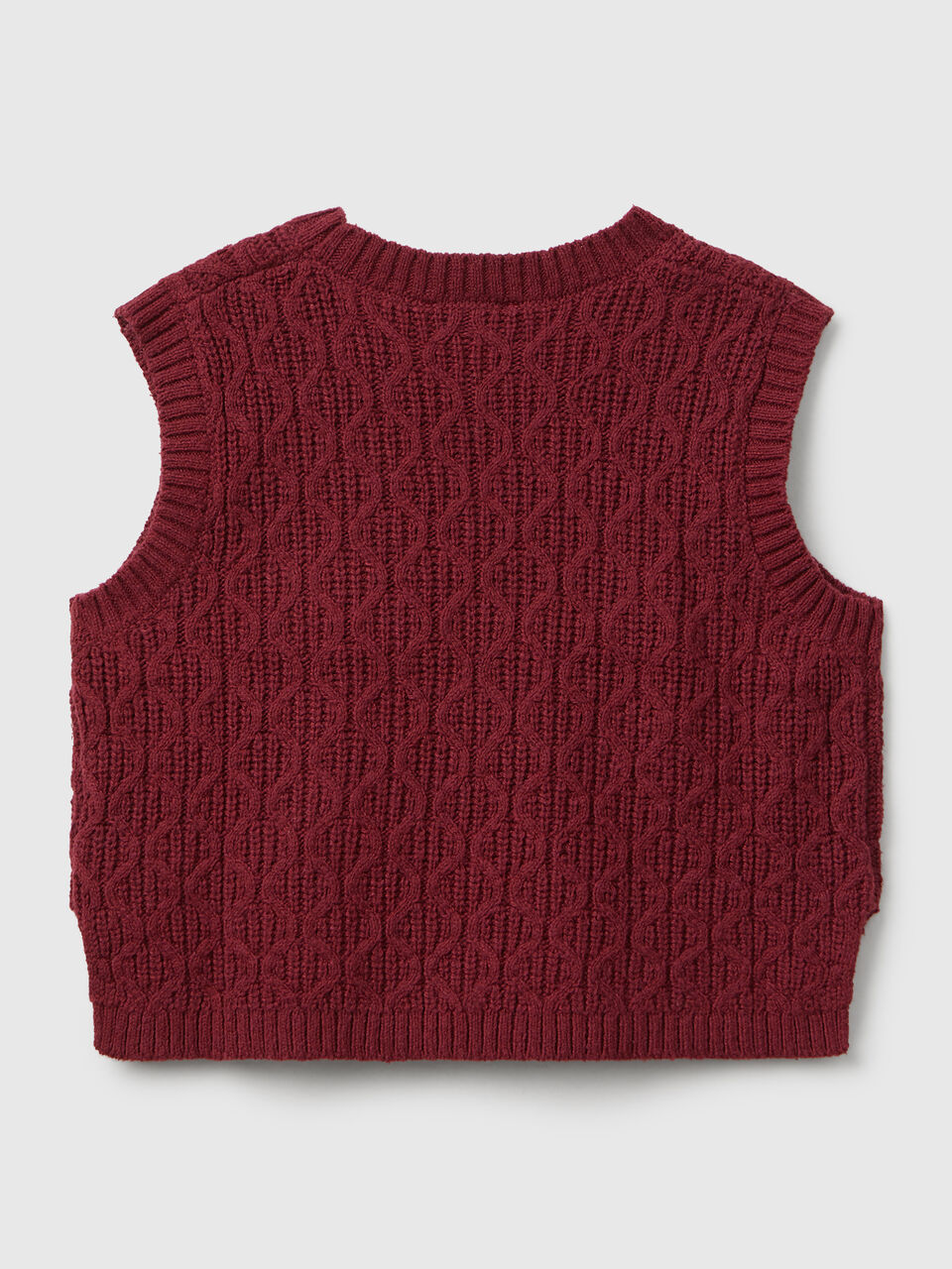 SLEEVELESS SWEATER Junior Girl image number 2