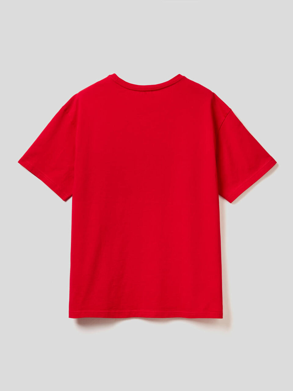100% cotton t-shirt with clashing band image number 2