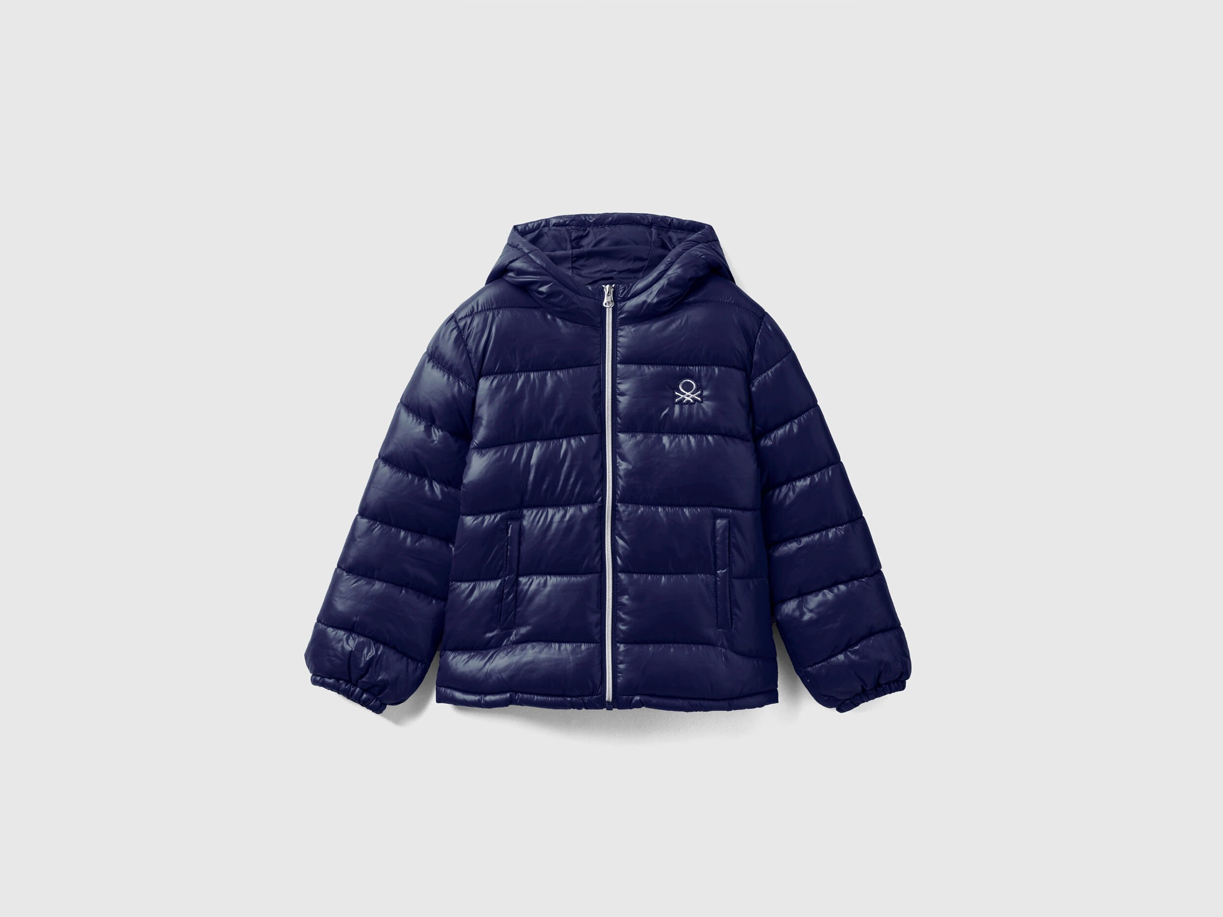 Shiny puffer jacket