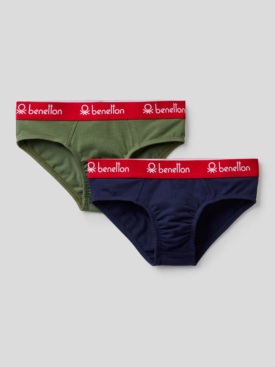 Two briefs with logoed elastic image number 1