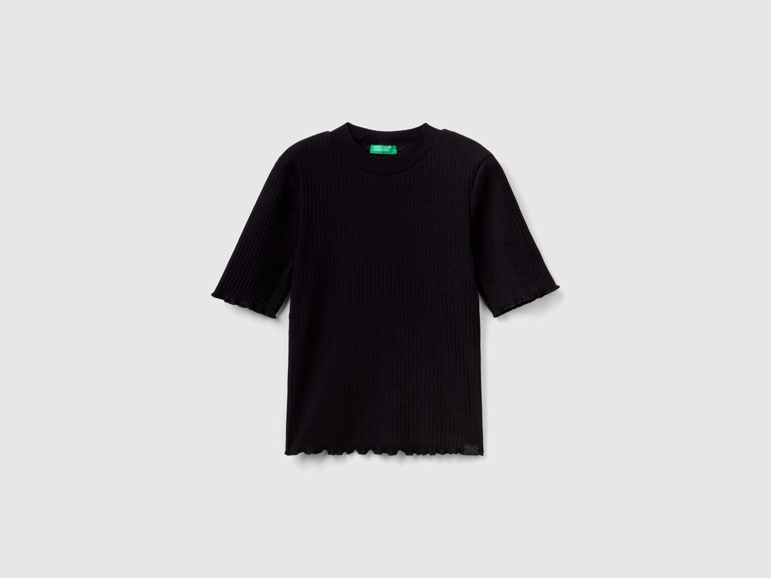 Men's short sleeve top turtleneck t shirts